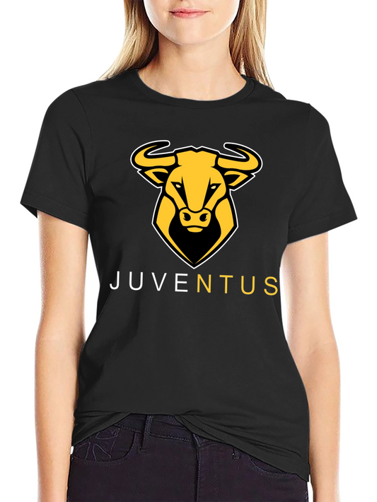 Juventus Bull Logo Black T-Shirt