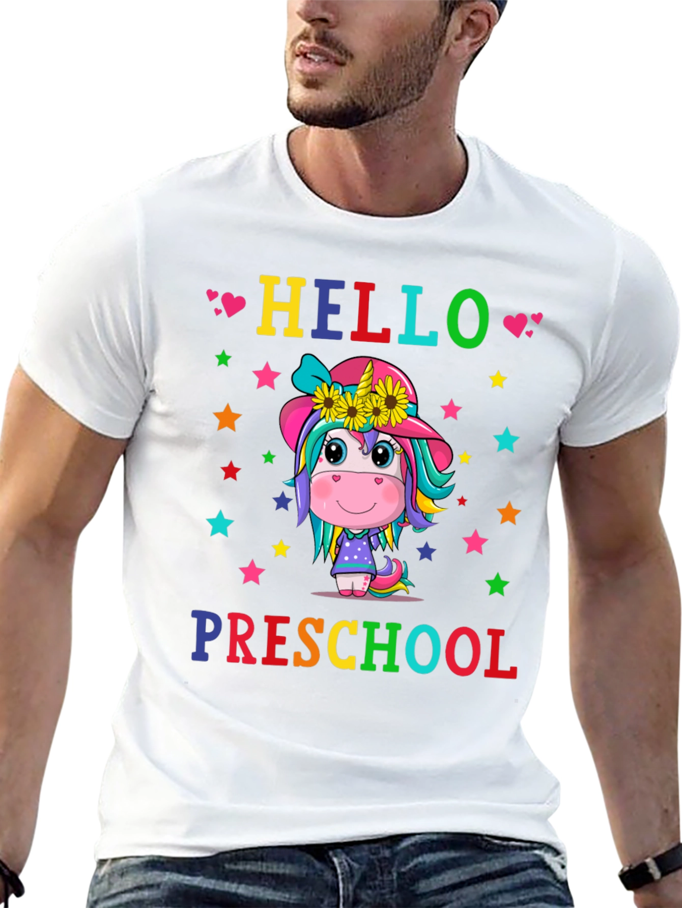 Hello Preschool Unicorn T-Shirt