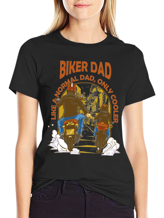 Biker Dad T-Shirt: Cool Fathers Day Gift