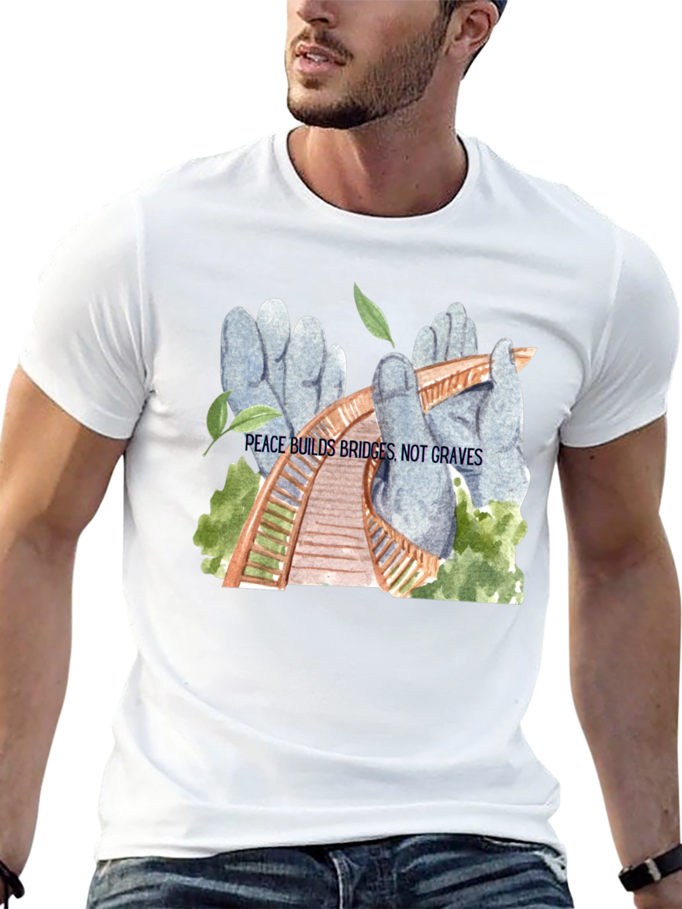 Peace Builds Bridges T-Shirt