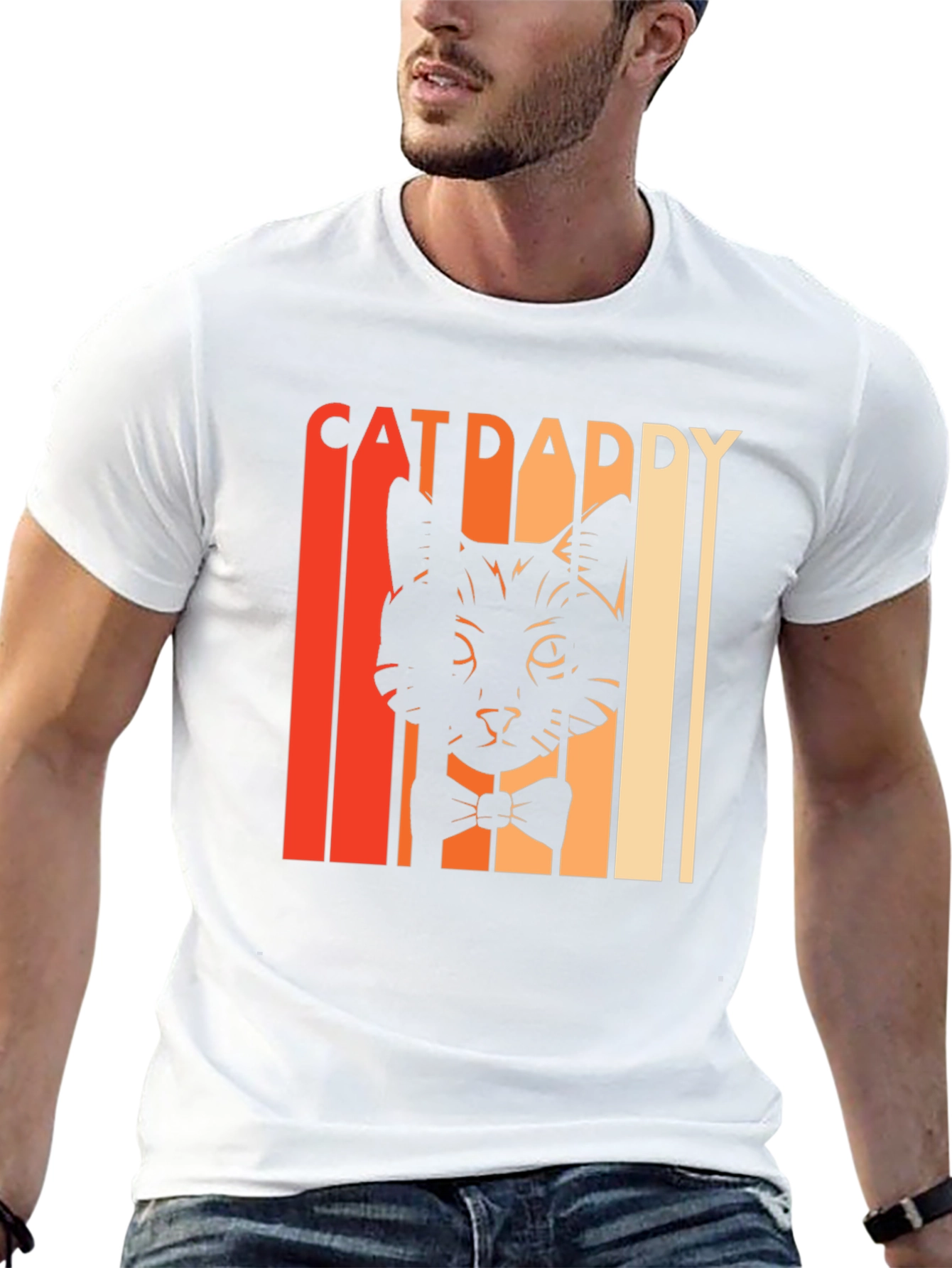 Cat Daddy T-Shirt - Stylish & Fun Design