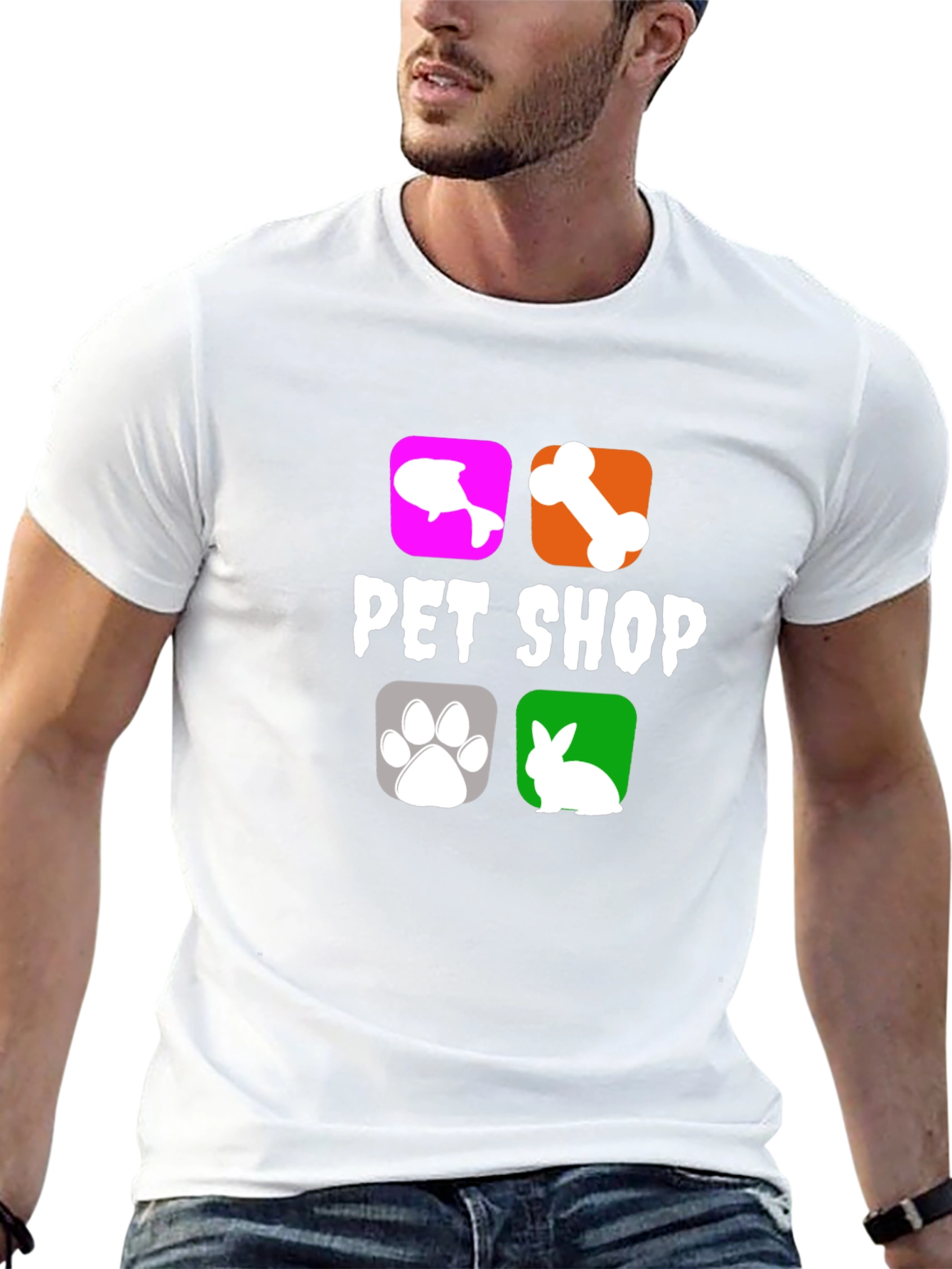 Pet Shop Graphic T-Shirt