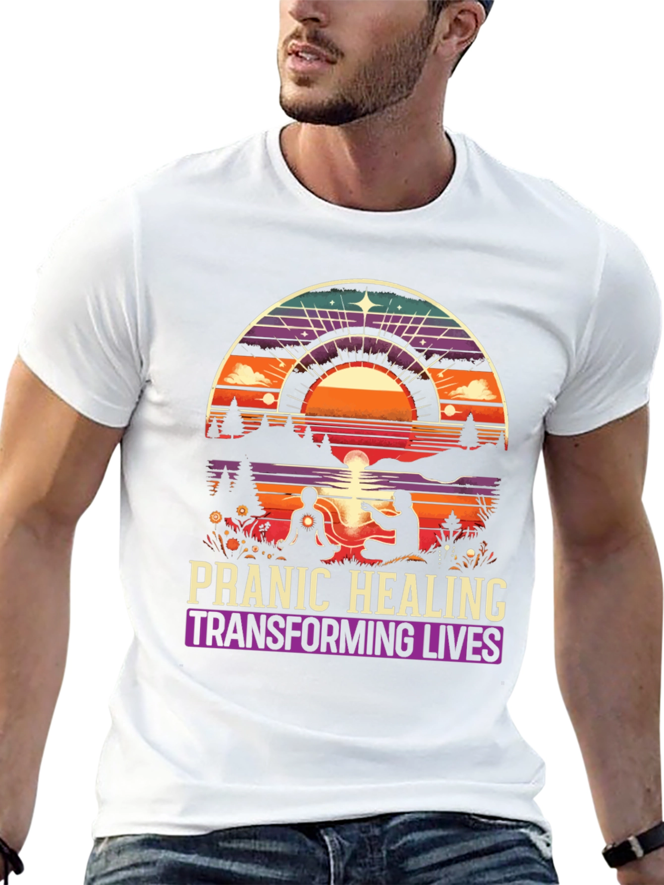 Pranic Healing Tee - Transform Lives