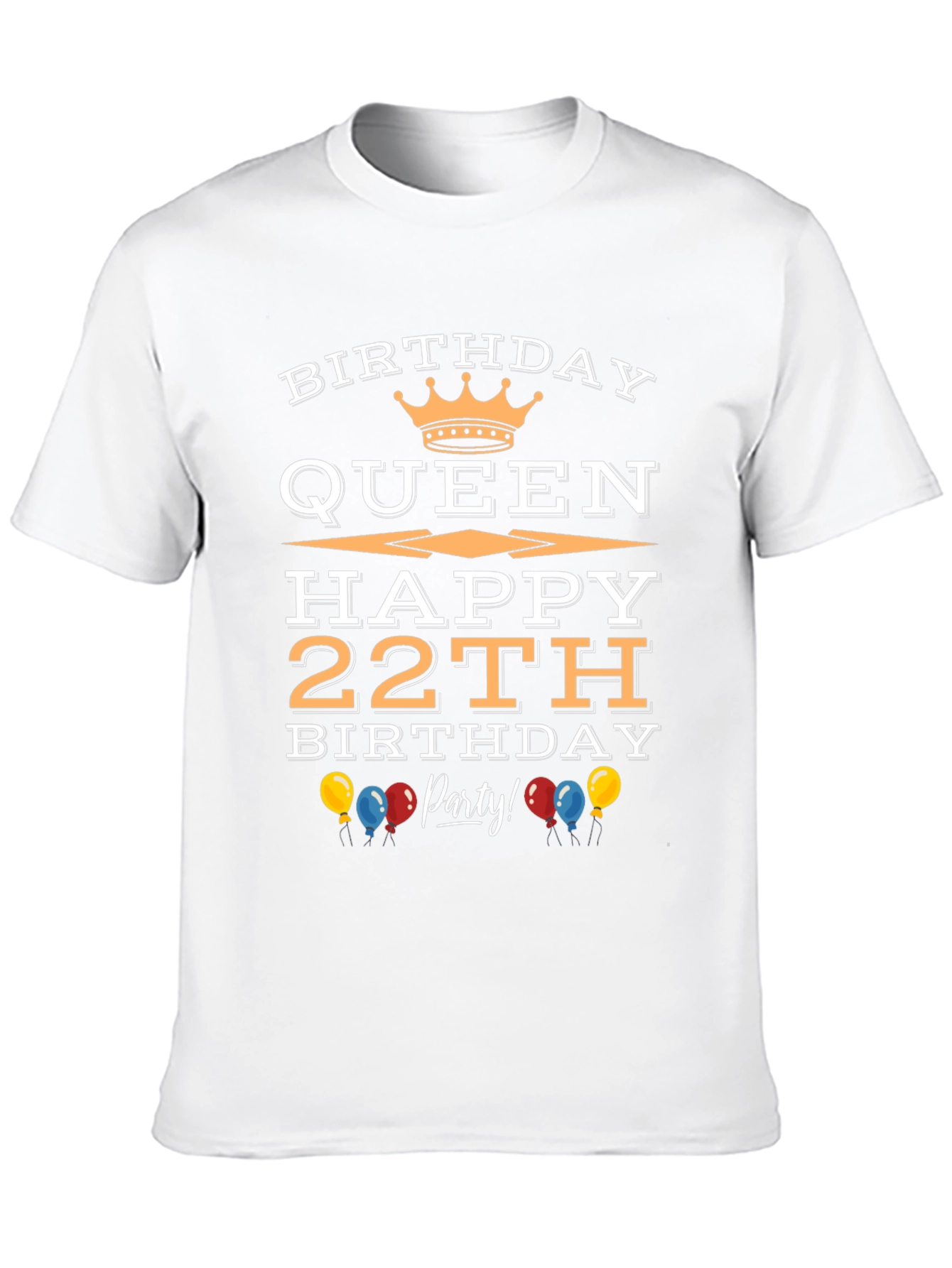 Birthday Queen 22th Party T-Shirt
