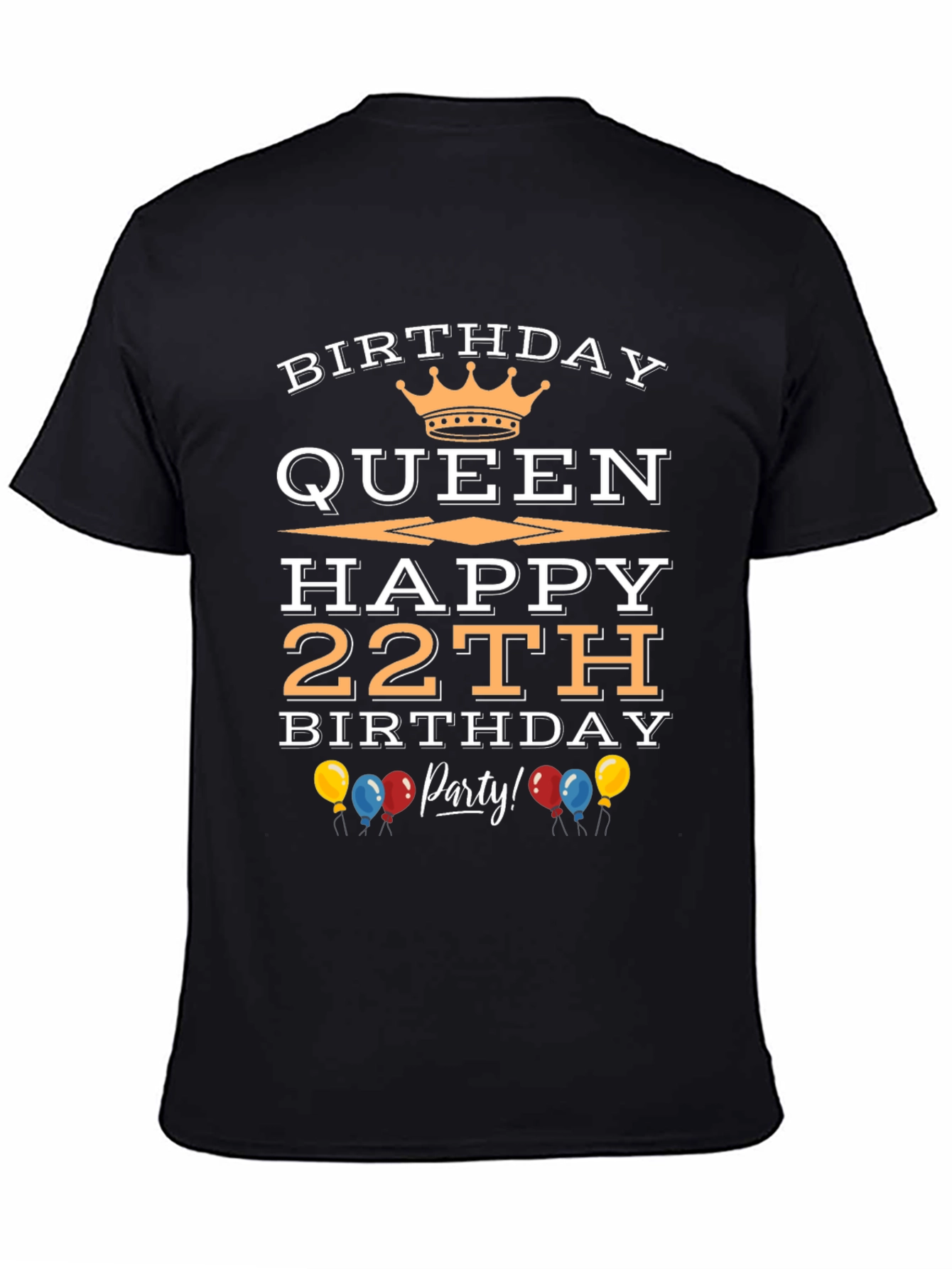 Birthday Queen 22th Party T-Shirt