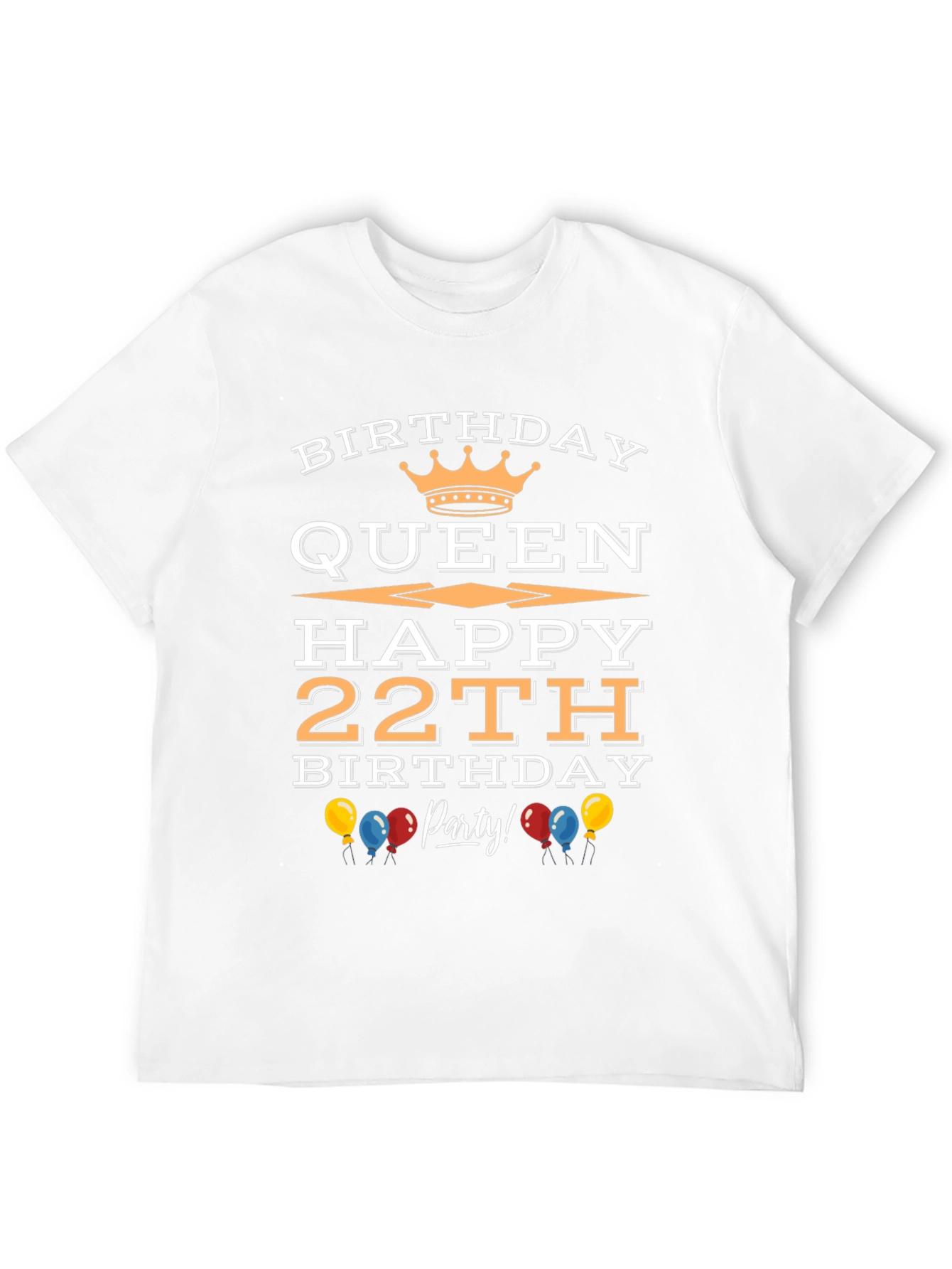 Birthday Queen 22th Party T-Shirt