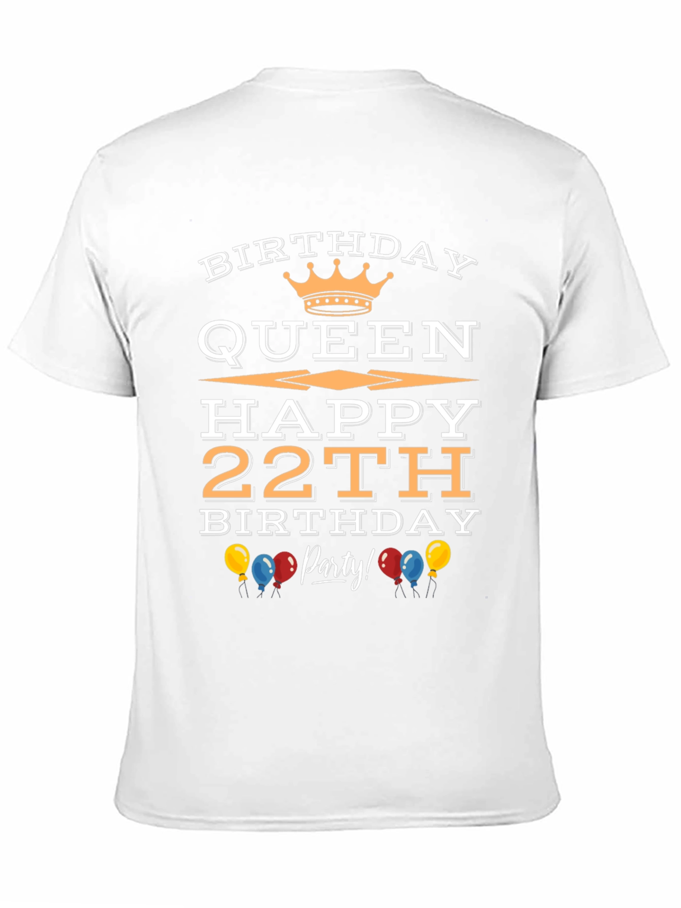 Birthday Queen 22th Party T-Shirt