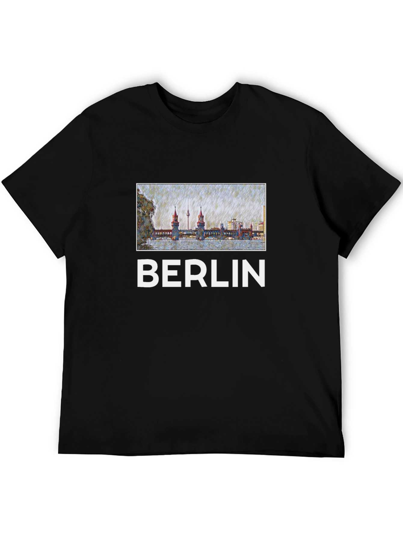 Berlin T-Shirt - Cityscape Graphic Tee