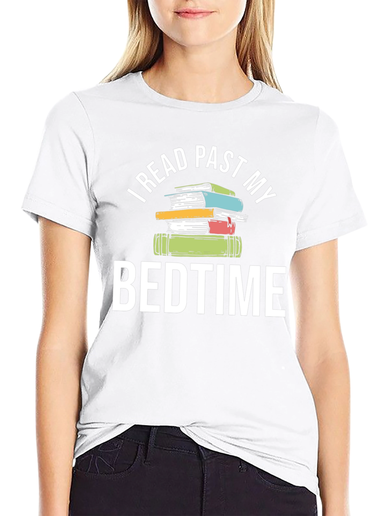 Book Lover T-Shirt - I Read Past My Bedtime