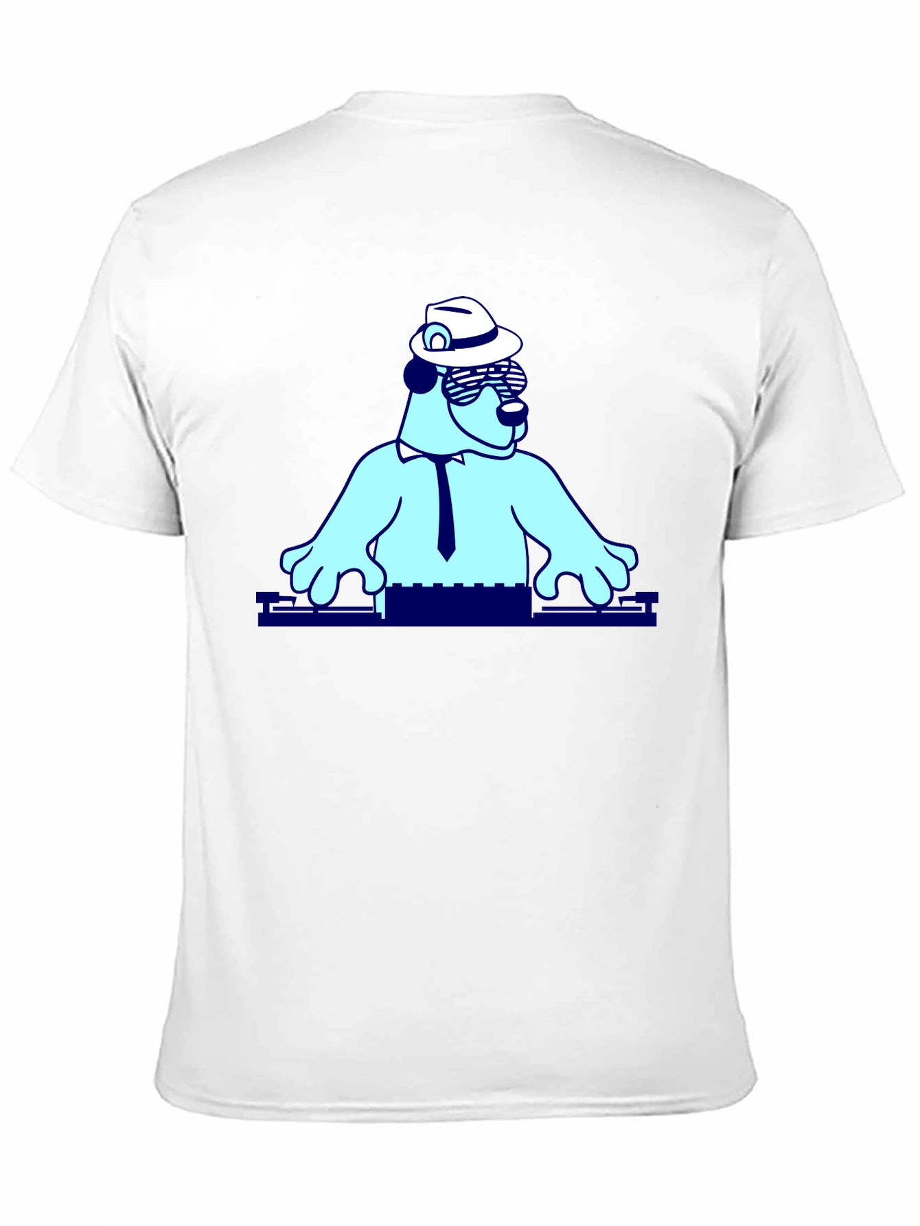 Cool Bear DJ Graphic T-Shirt