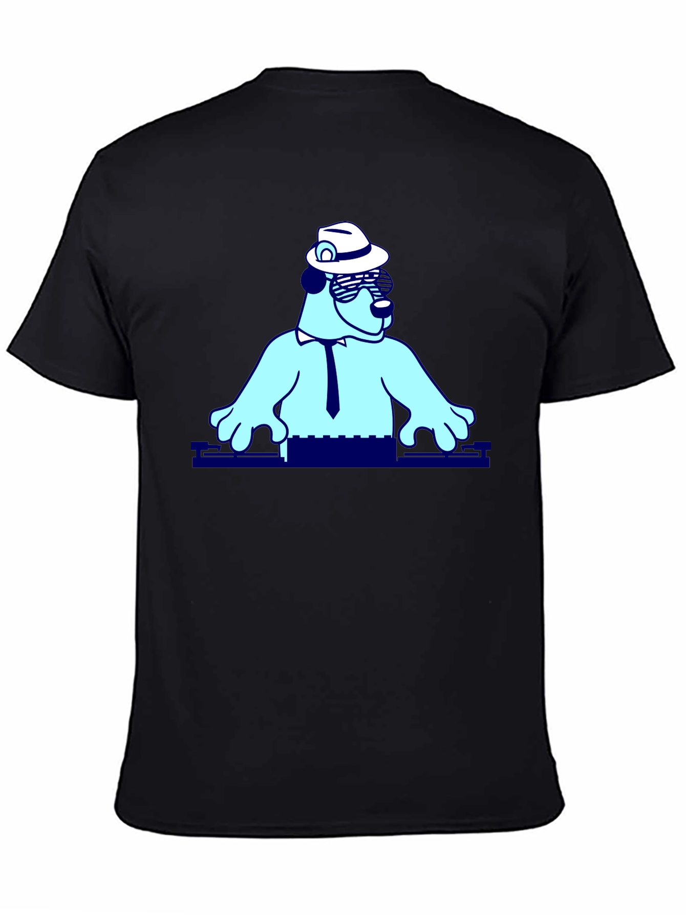 Cool Bear DJ Graphic T-Shirt