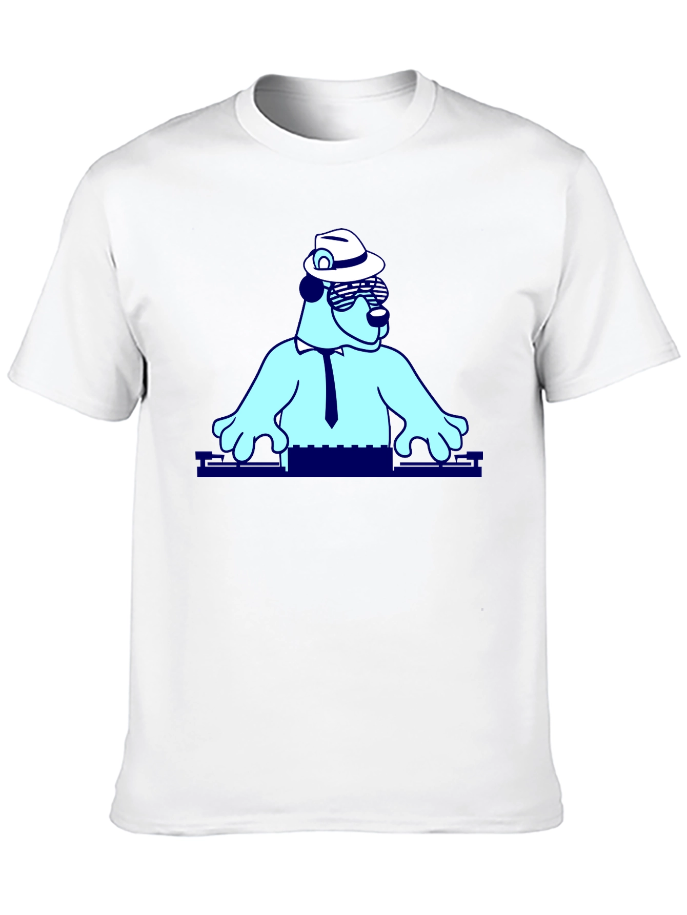 Cool Bear DJ Graphic T-Shirt
