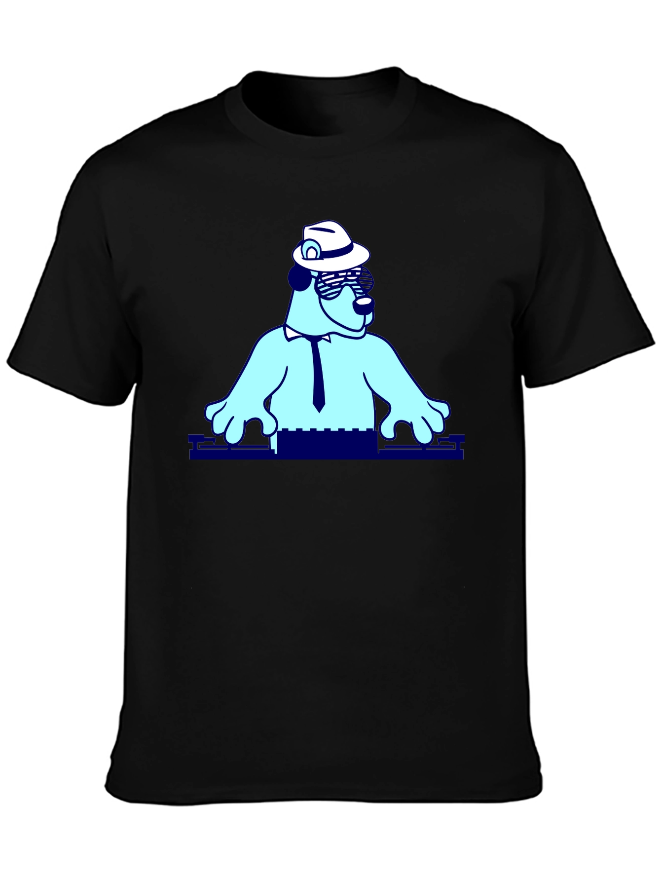 Cool Bear DJ Graphic T-Shirt
