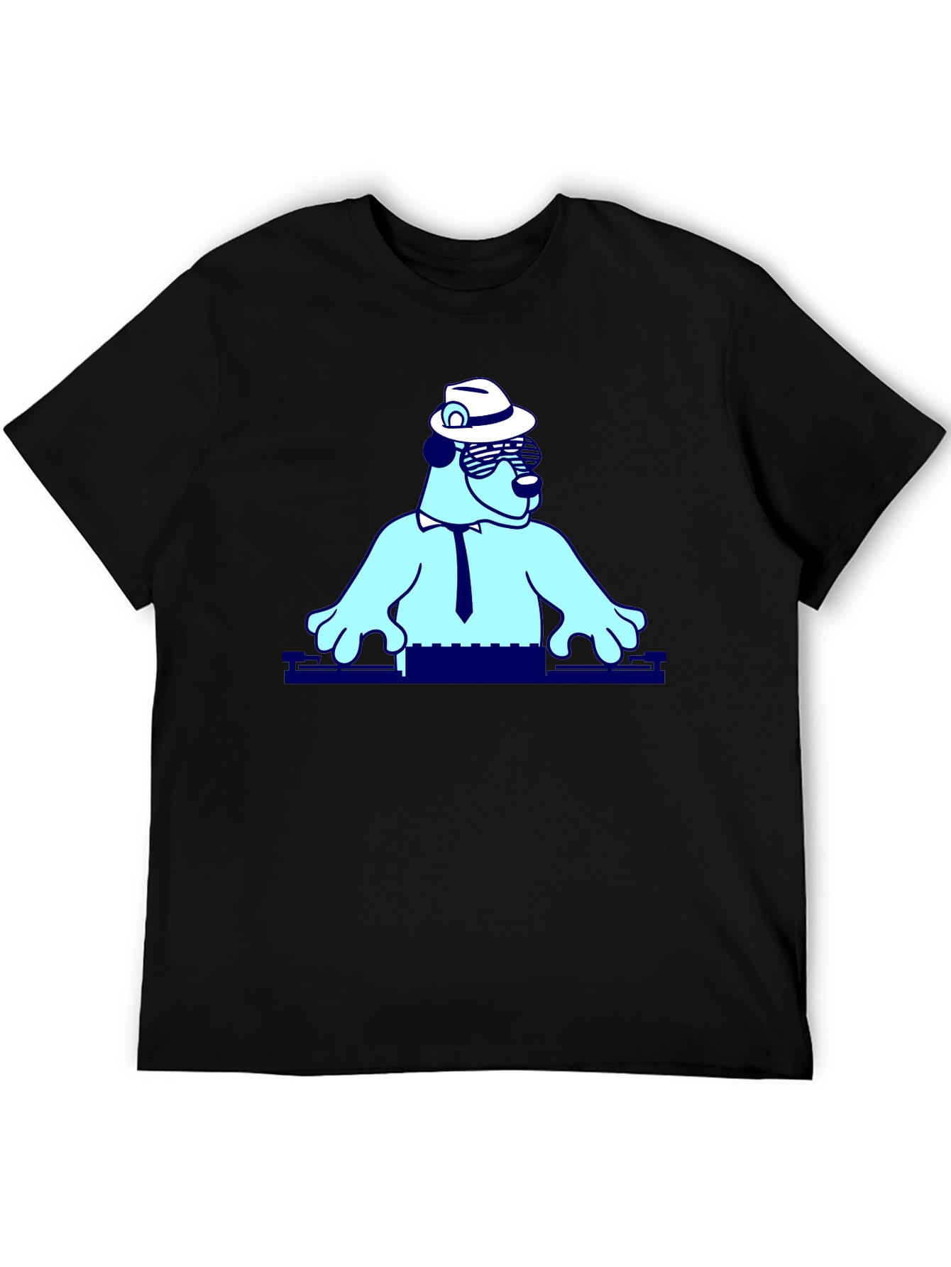 Cool Bear DJ Graphic T-Shirt