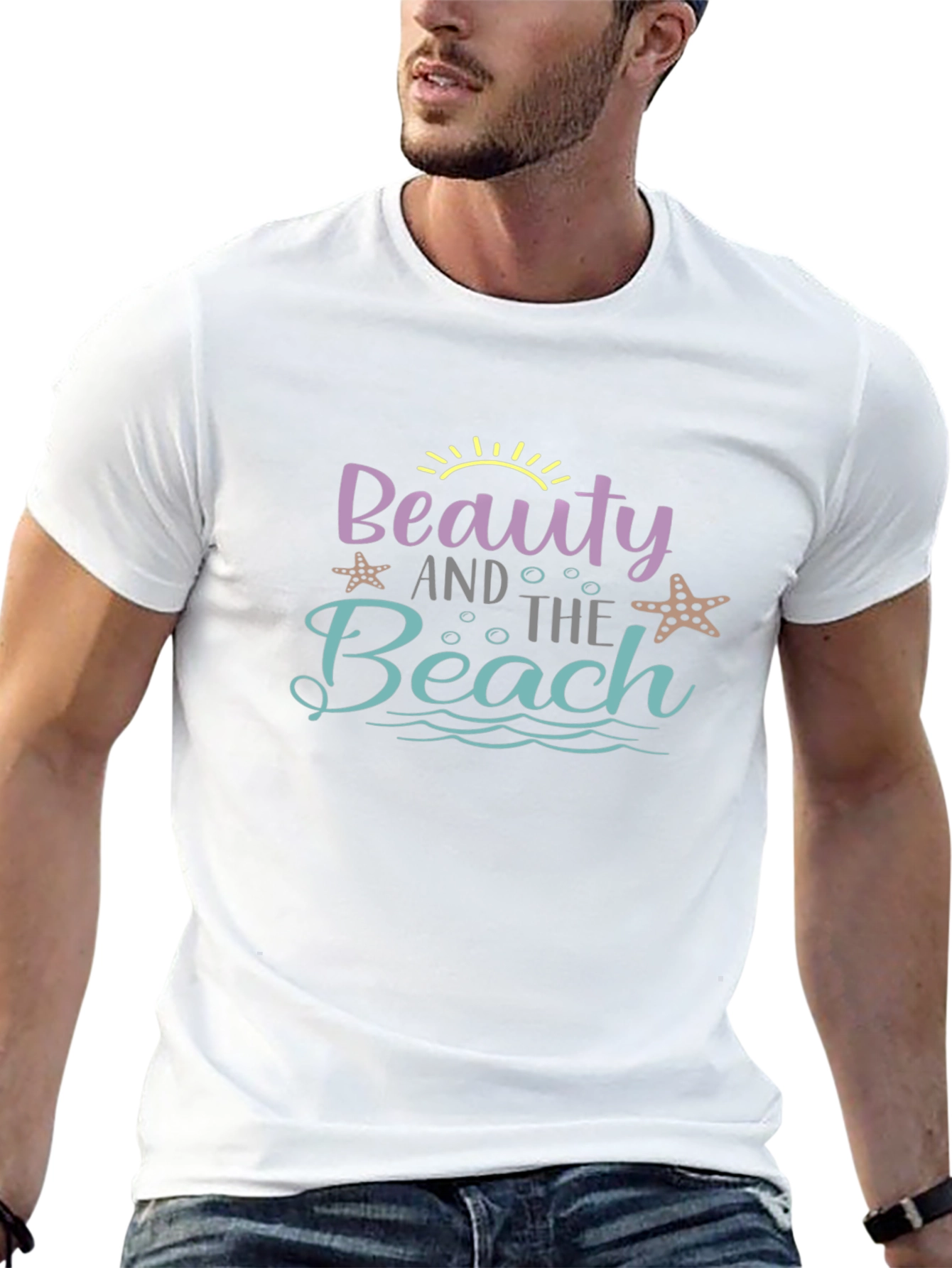 Beauty and The Beach Graphic Tee