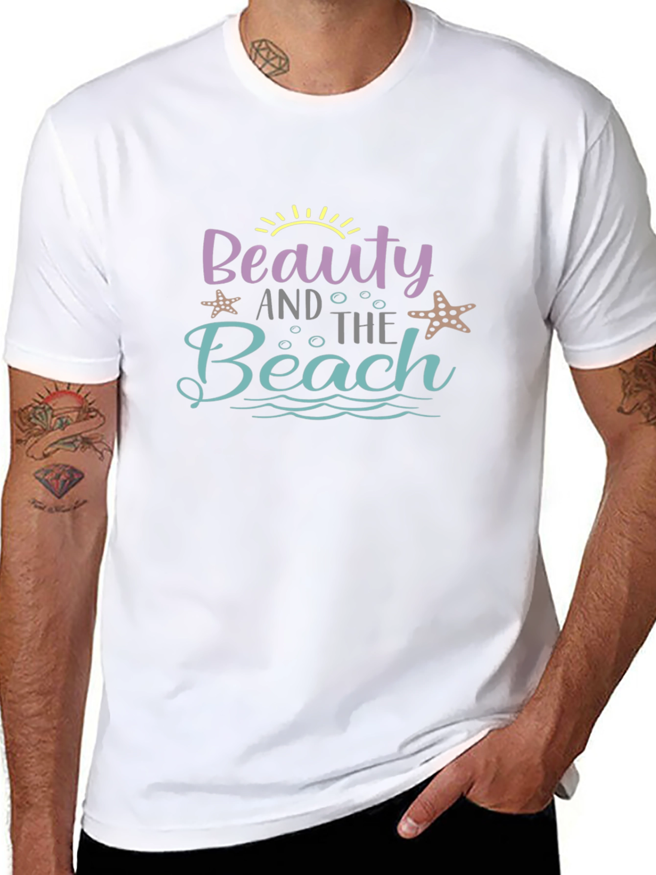 Beauty and The Beach Graphic Tee