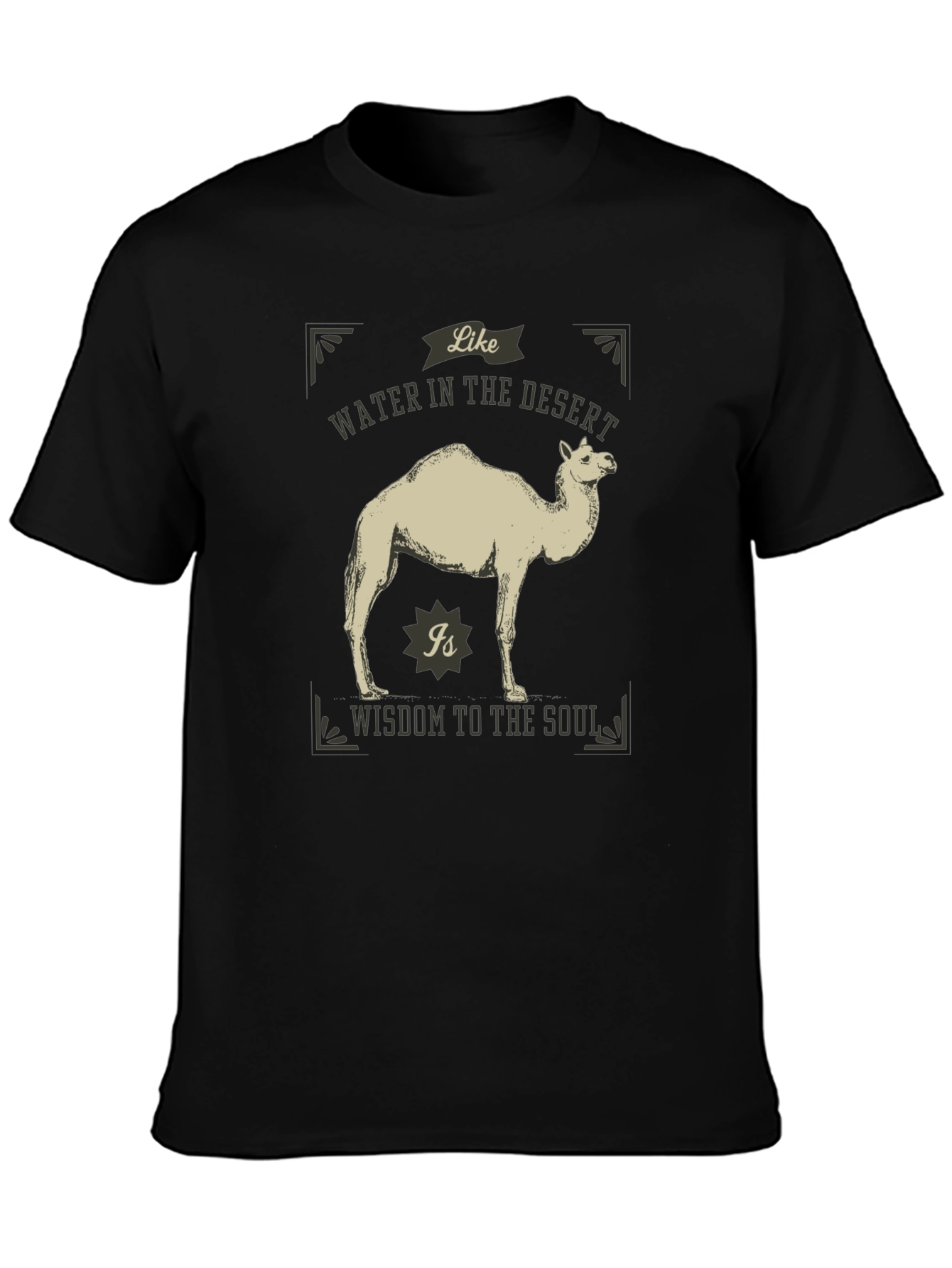 Desert Camel T-Shirt - Wisdom for the Soul