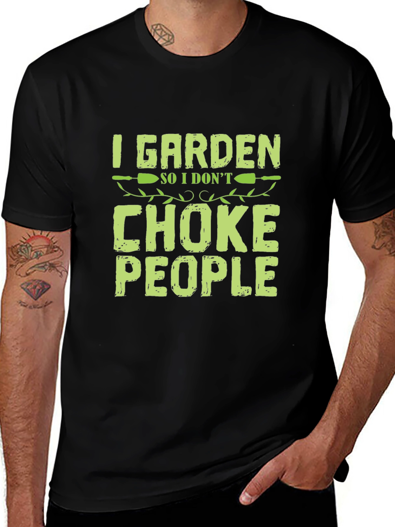 I Garden So I Dont Choke People T-Shirt