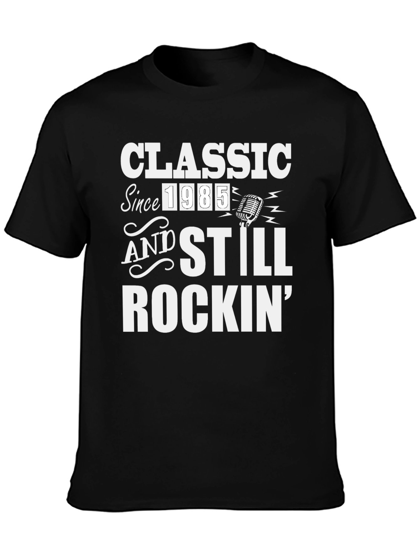 Classic Since 1985 T-Shirt - Rockin Birthday Tee