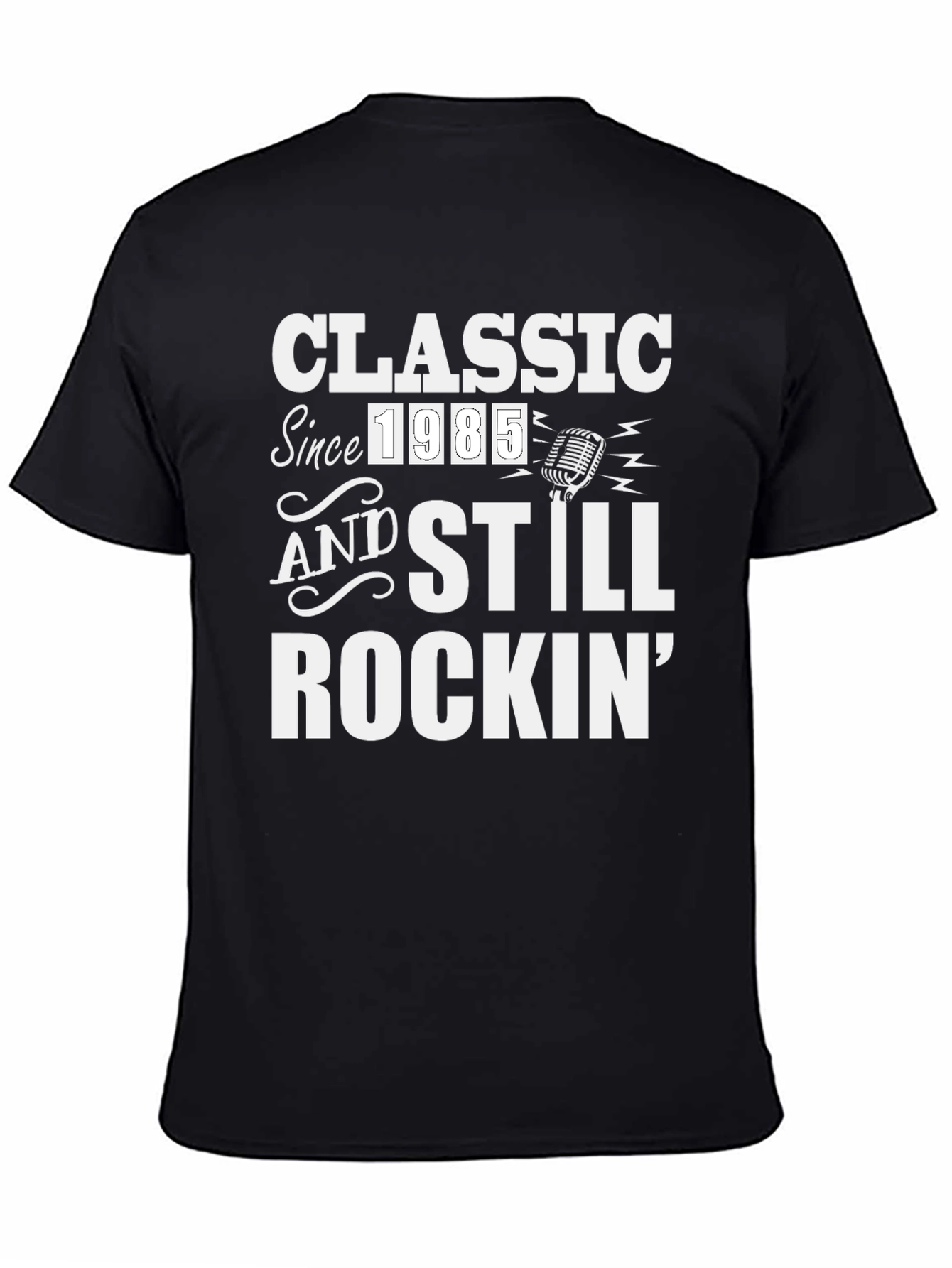 Classic Since 1985 T-Shirt - Rockin Birthday Tee