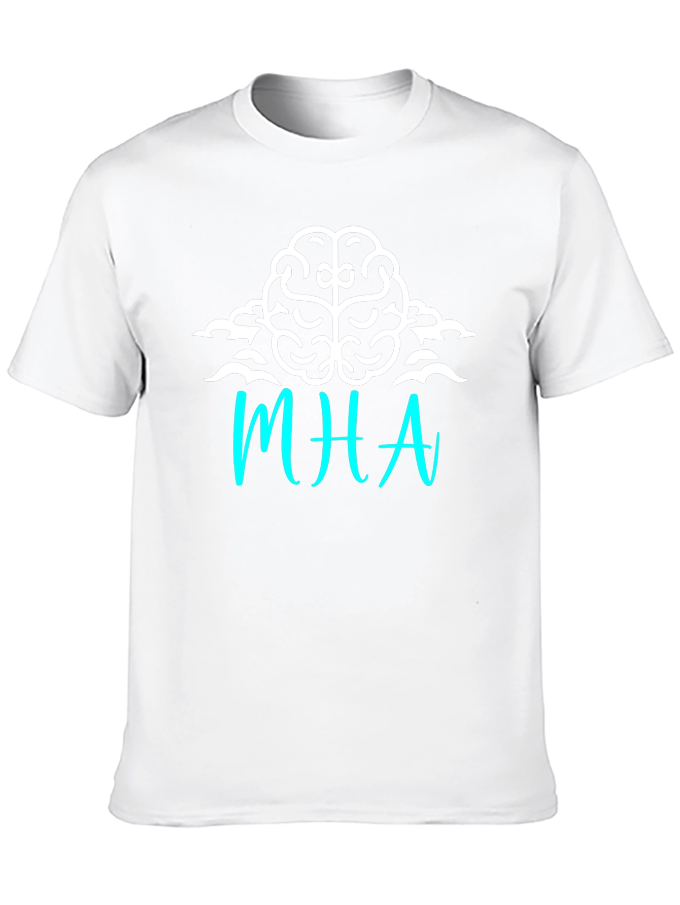 MHA Brain Graphic Tee - Soft Cotton Blend