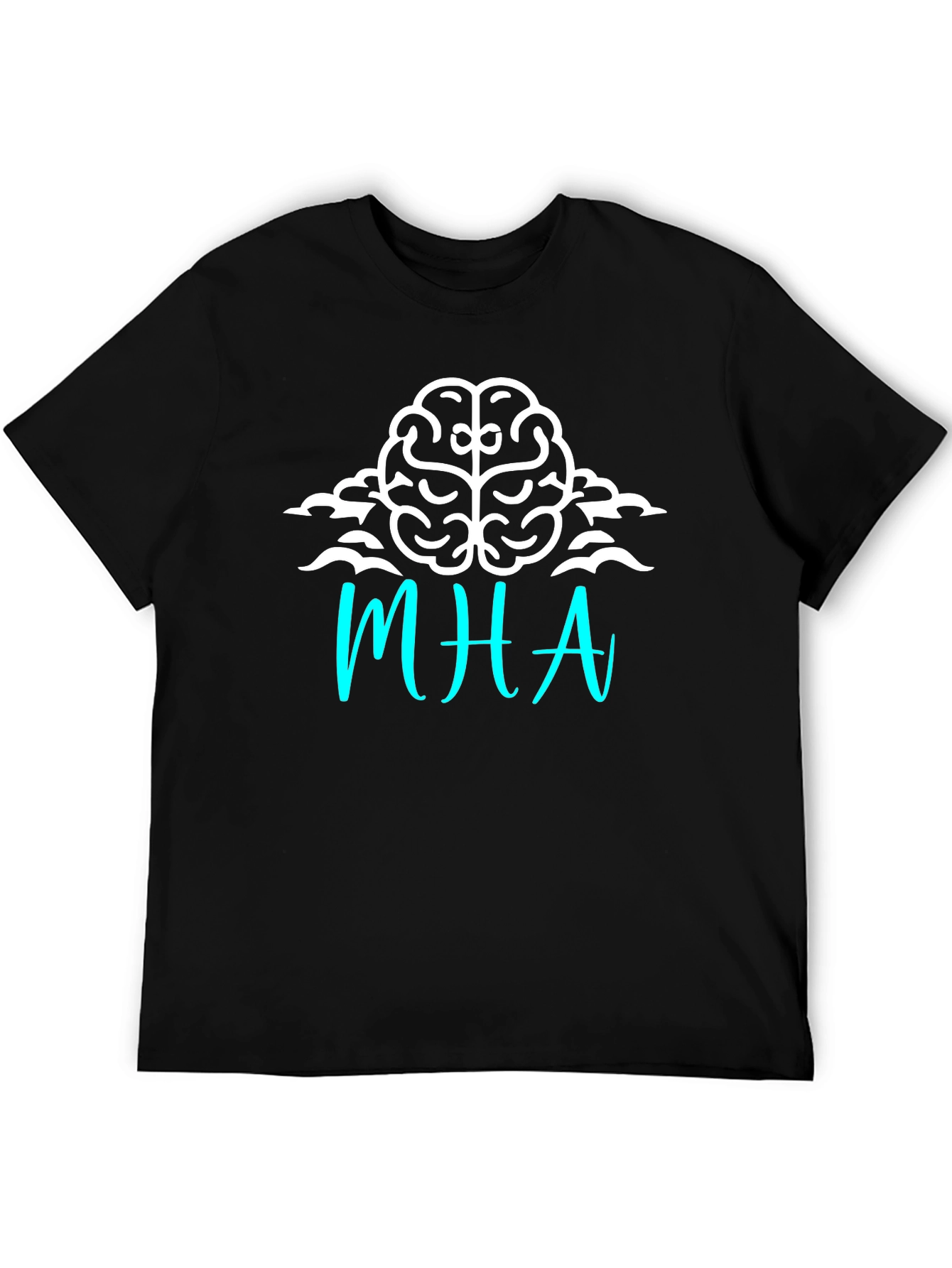 MHA Brain Graphic Tee - Soft Cotton Blend