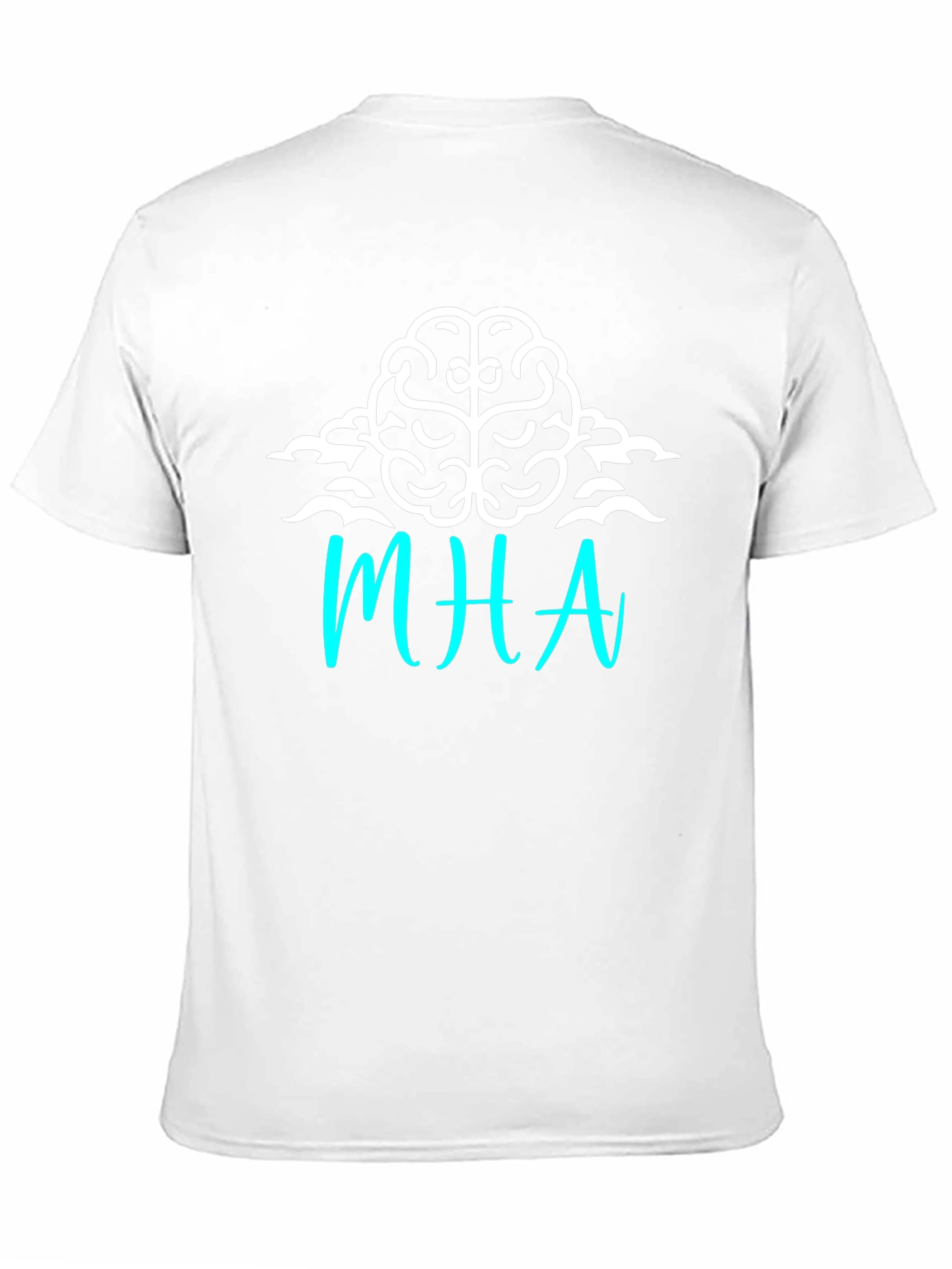 MHA Brain Graphic Tee - Soft Cotton Blend