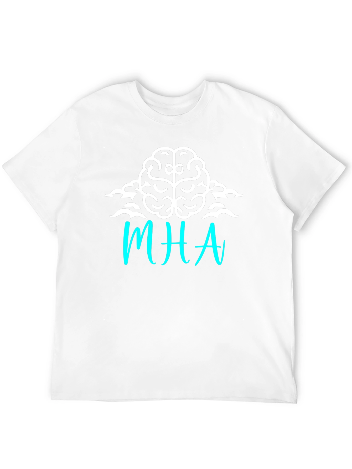 MHA Brain Graphic Tee - Soft Cotton Blend