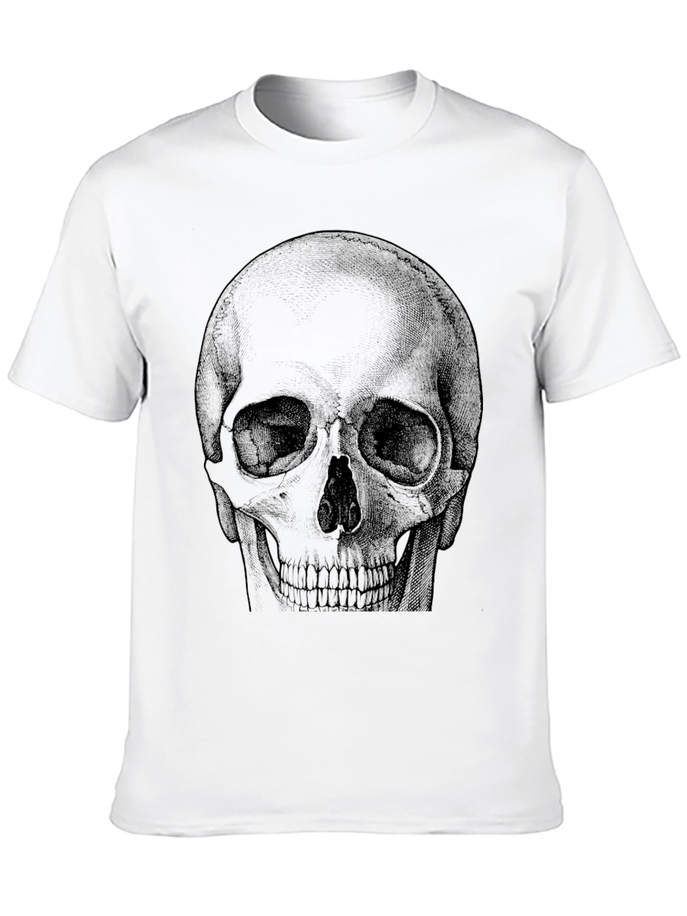 Skull Graphic Tee - Mens Black T-Shirt