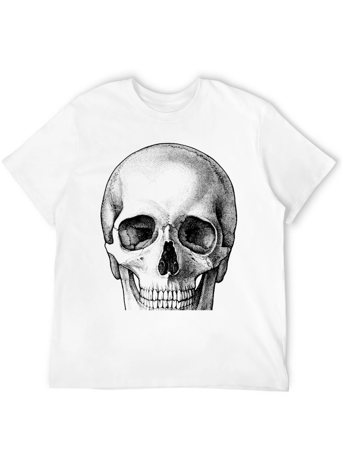 Skull Graphic Tee - Mens Black T-Shirt