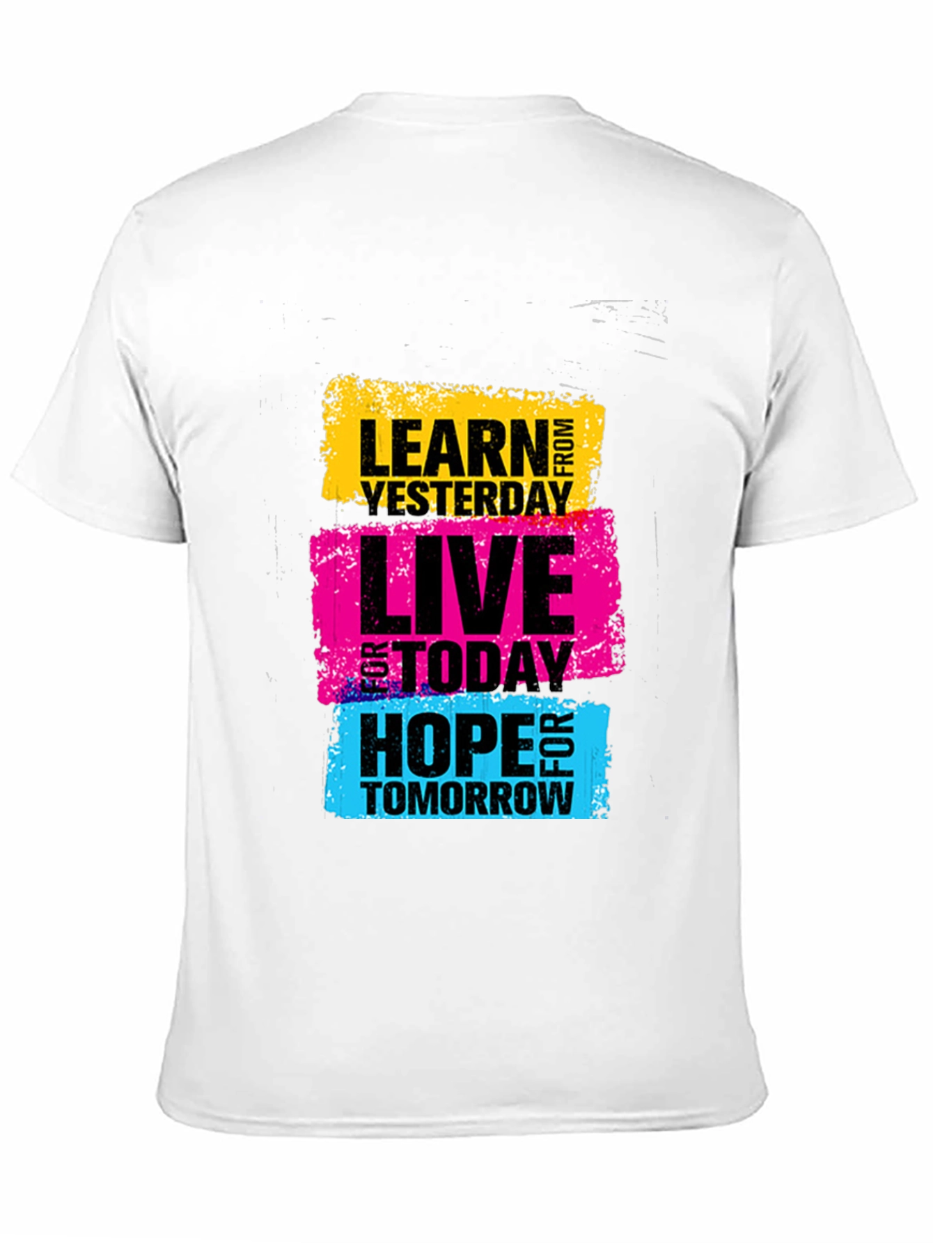 Motivational Graphic Tee - Learn Live Hope