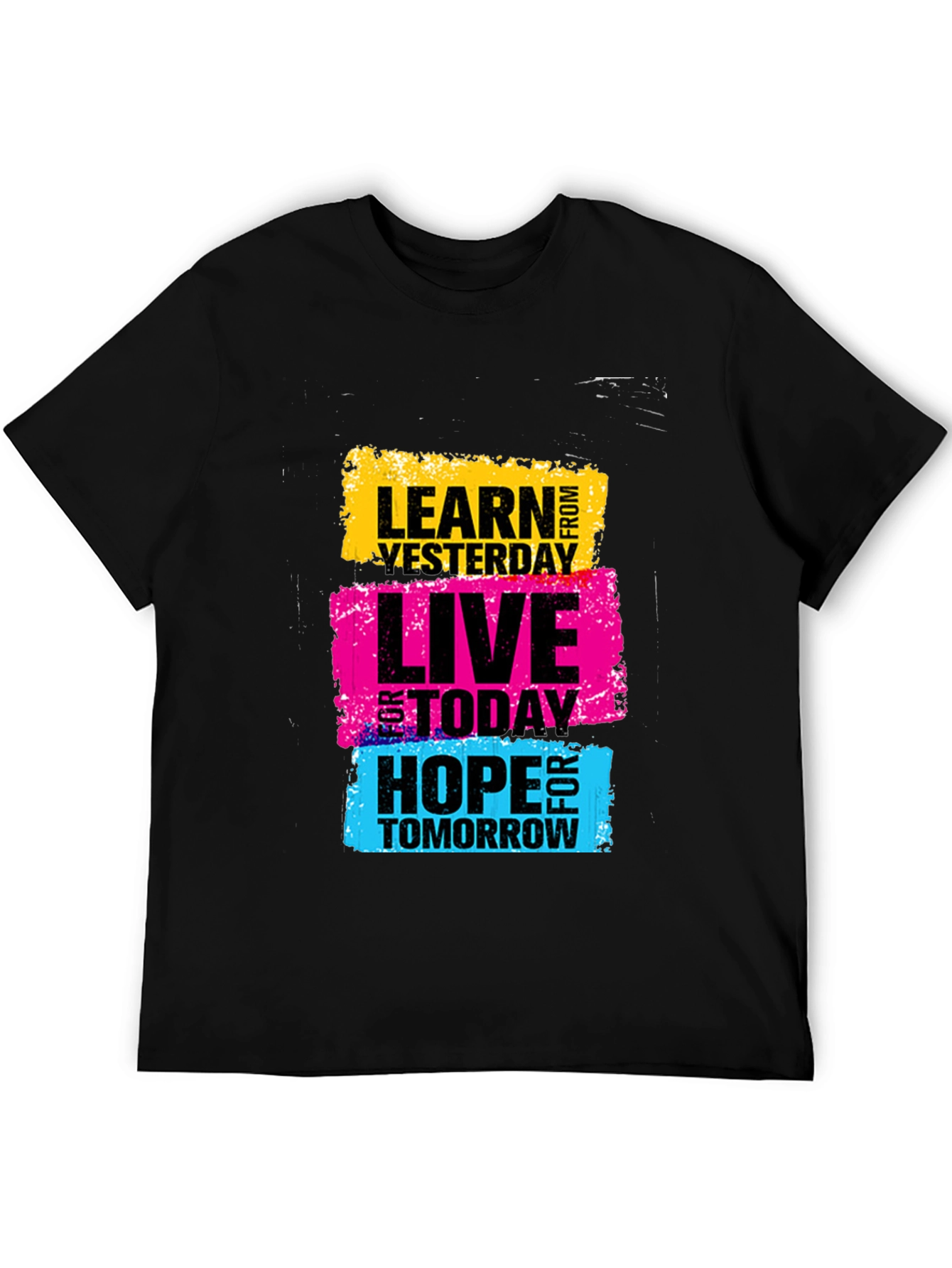 Motivational Graphic Tee - Learn Live Hope