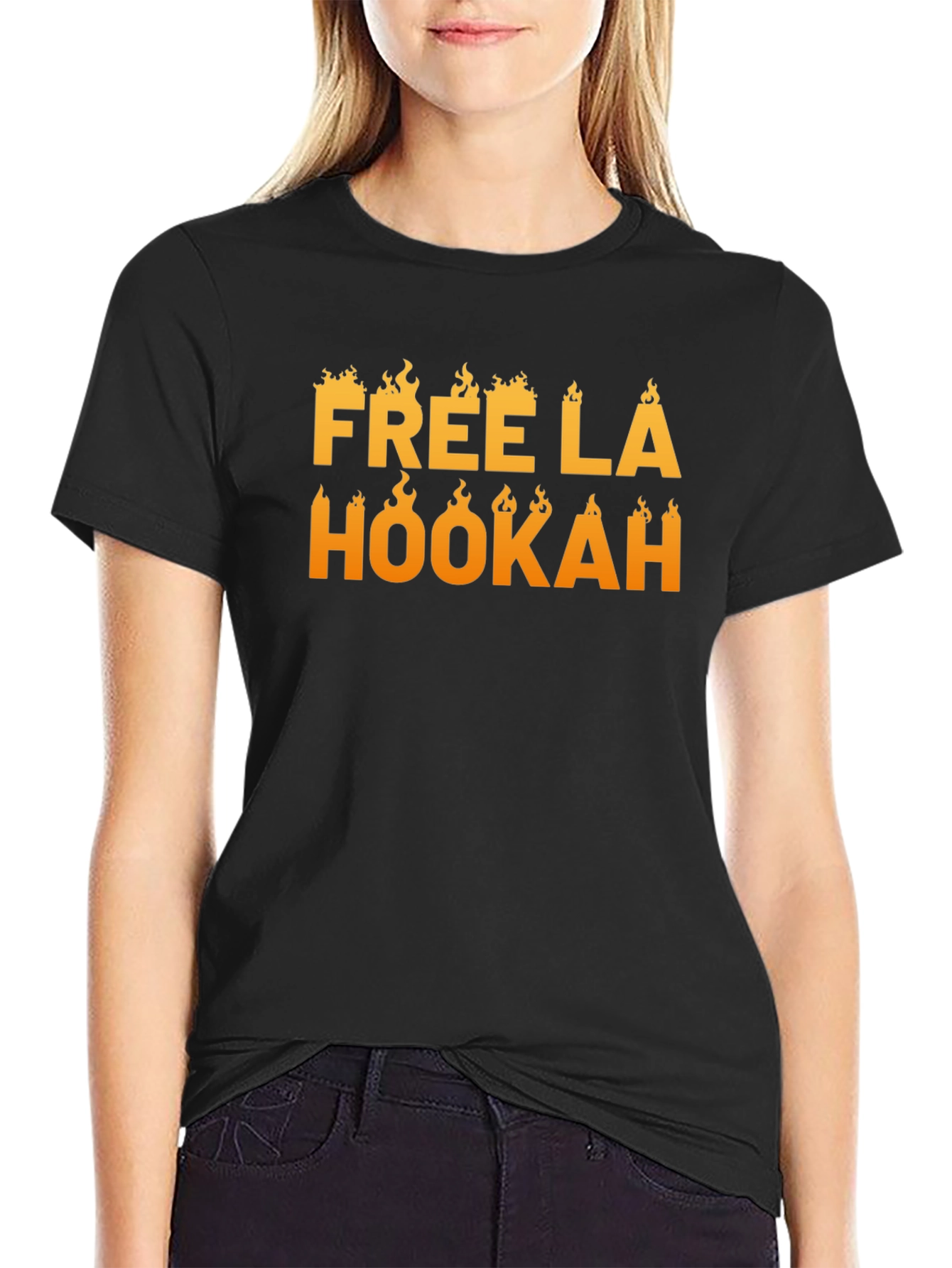 Free LA Hookah Graphic T-Shirt