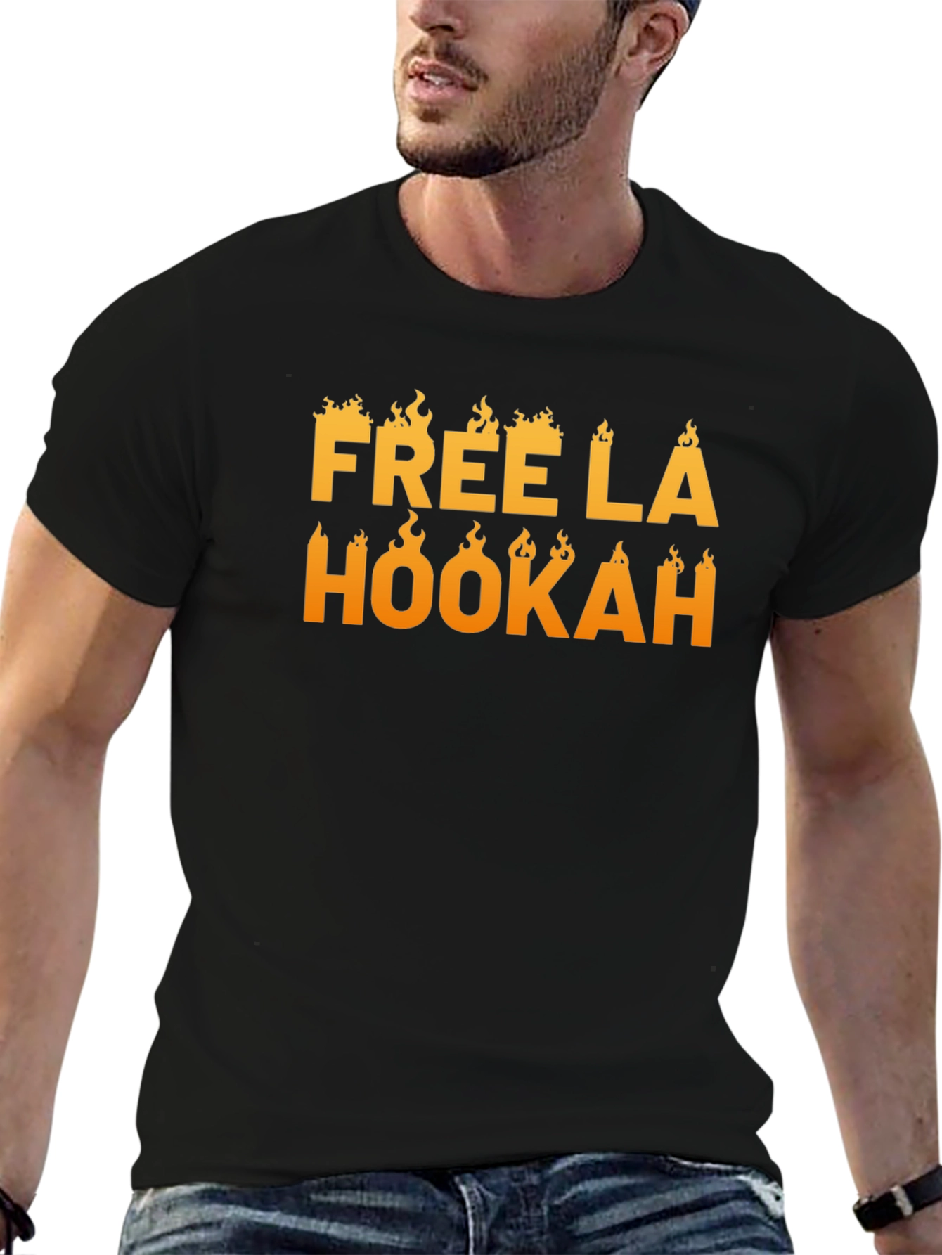 Free LA Hookah Graphic T-Shirt