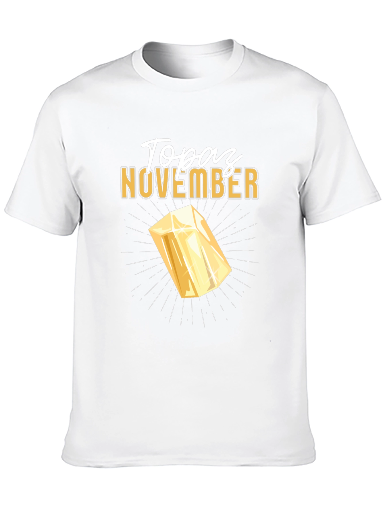 Topaz November Birthday T-Shirt