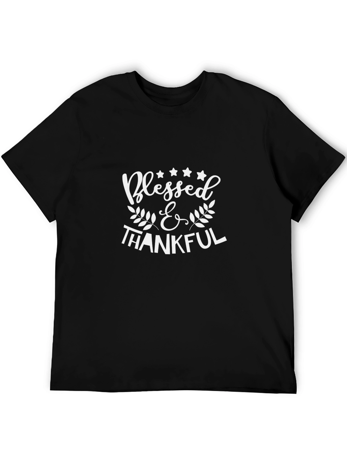 Blessed & Thankful Graphic T-Shirt