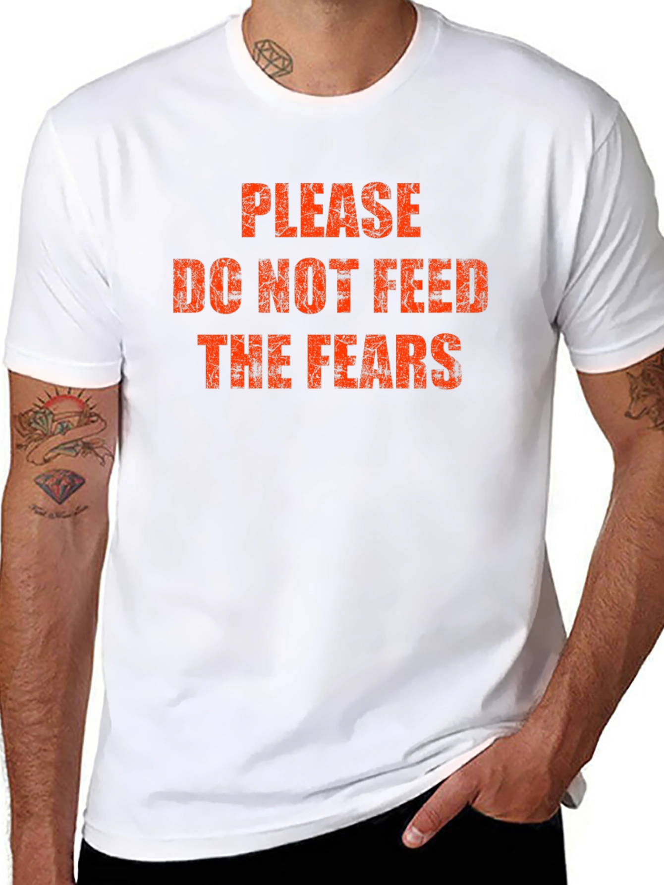 Please Do Not Feed The Fears T-Shirt