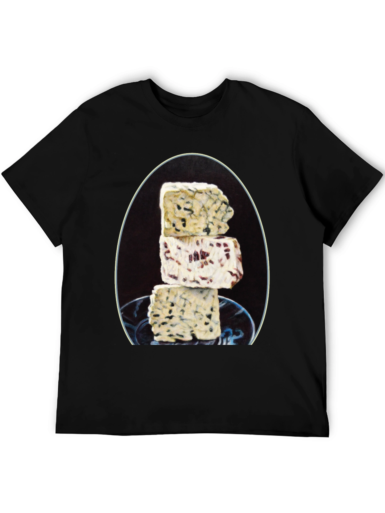 Gourmet Cheese Stack Graphic Tee