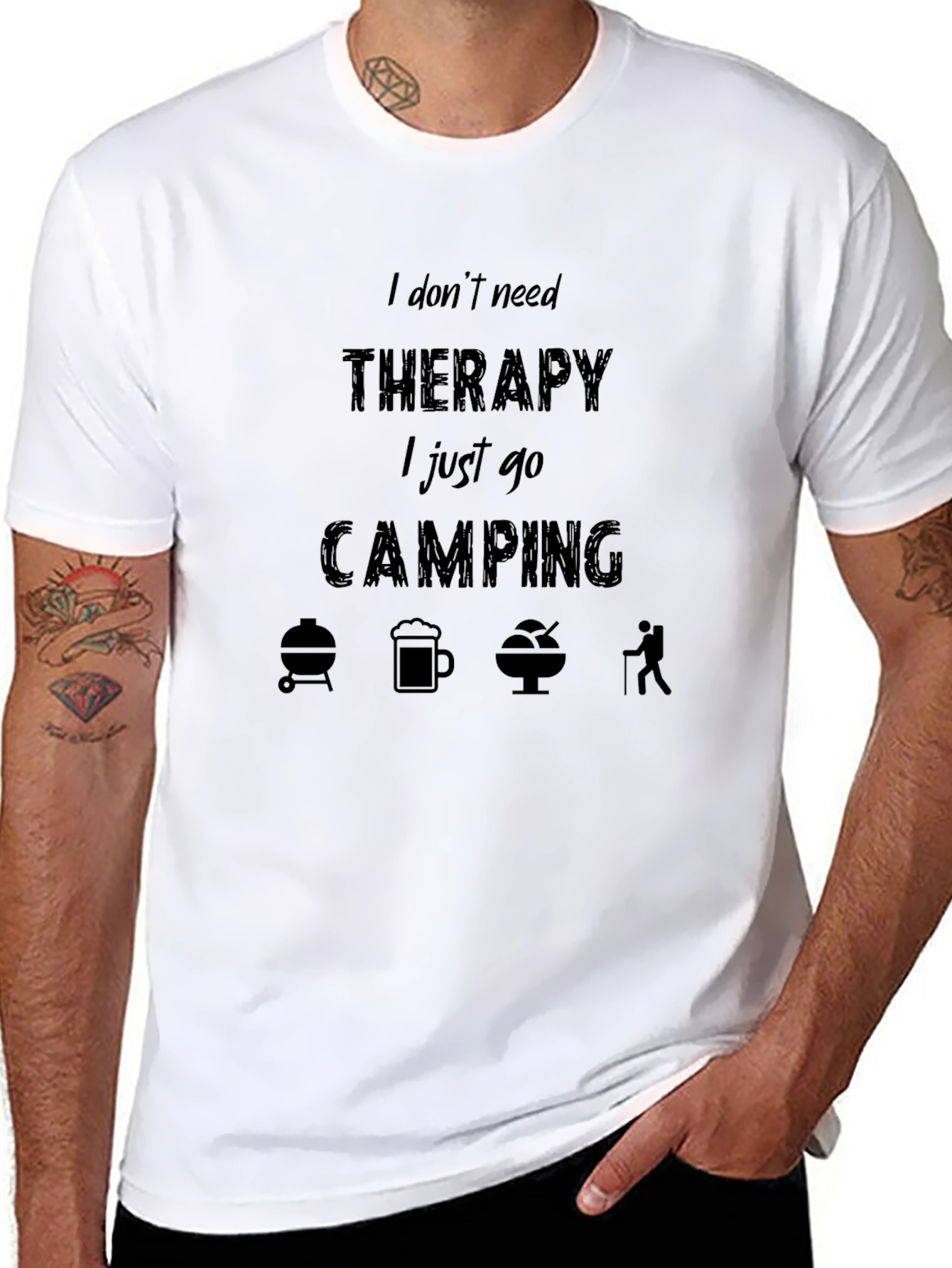 Camping Therapy T-Shirt