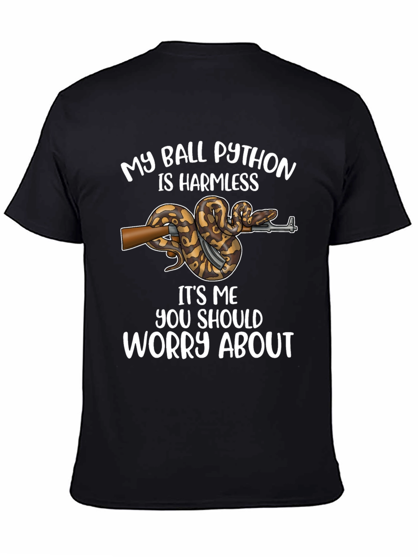 Ball Python Graphic Tee - Harmless