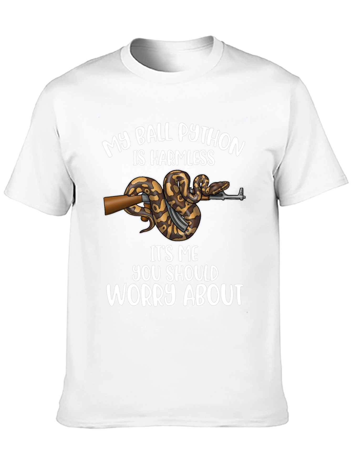 Ball Python Graphic Tee - Harmless