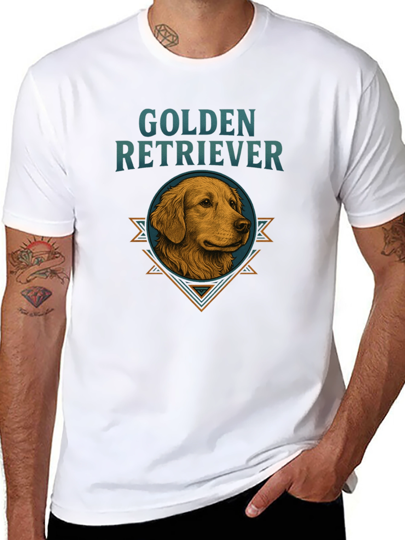Golden Retriever Graphic Tee