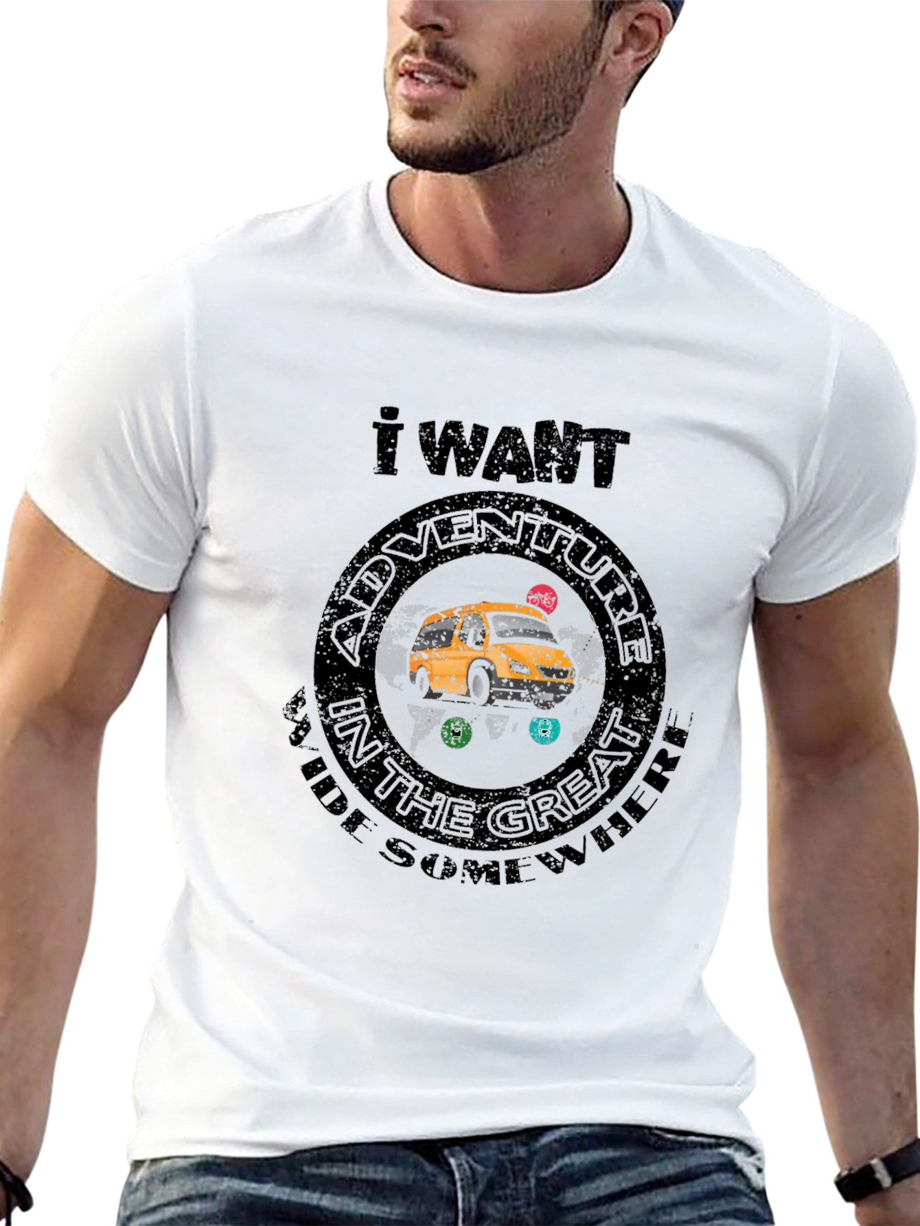 Adventure Awaits Graphic T-Shirt