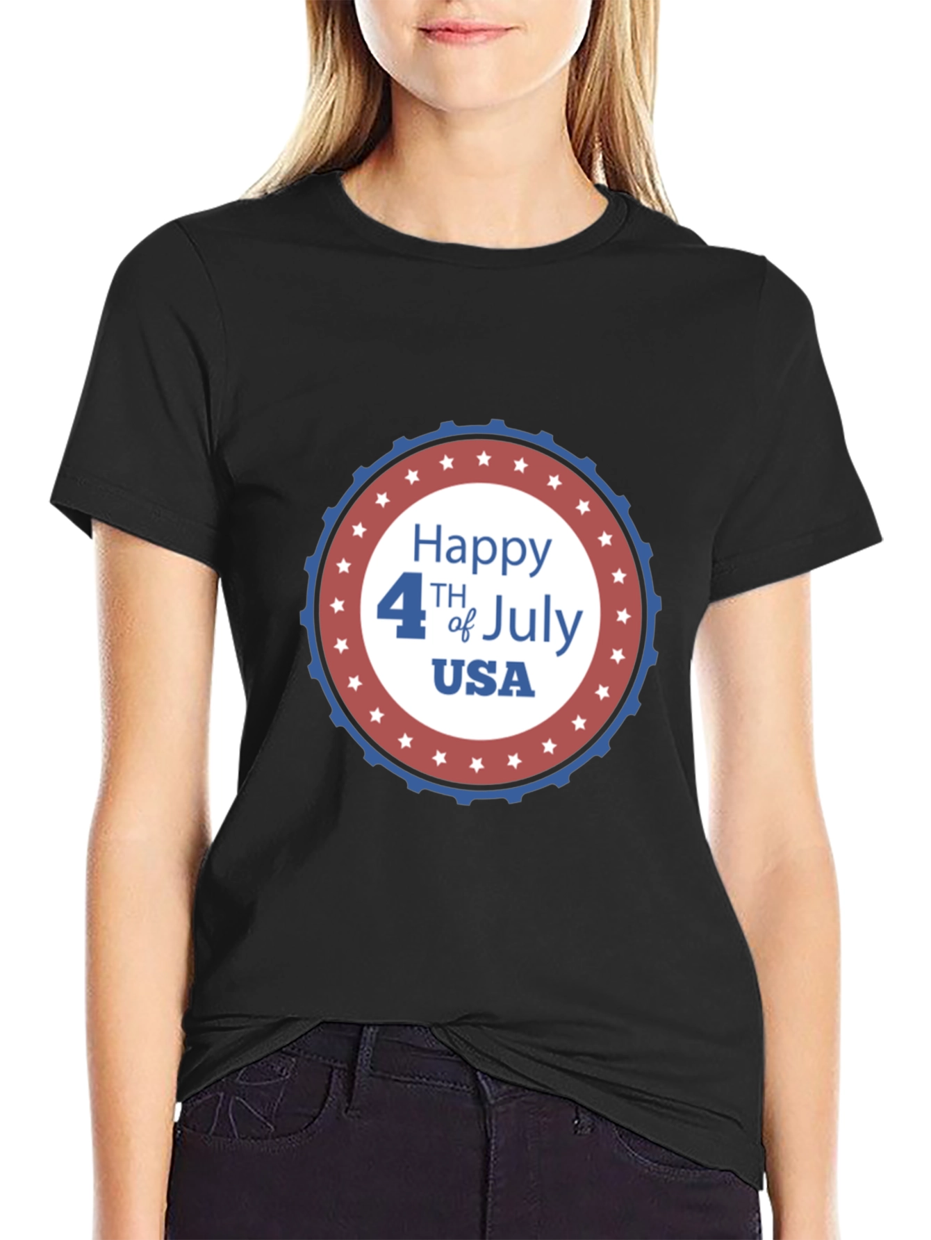 Happy 4th of July USA Graphic T-Shirt