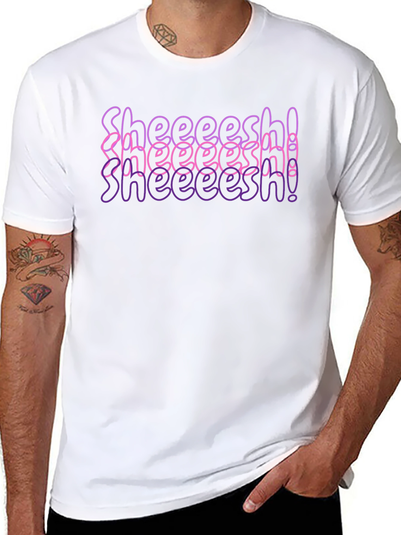 Sheeesh! T-Shirt Trendy Graphic Tee