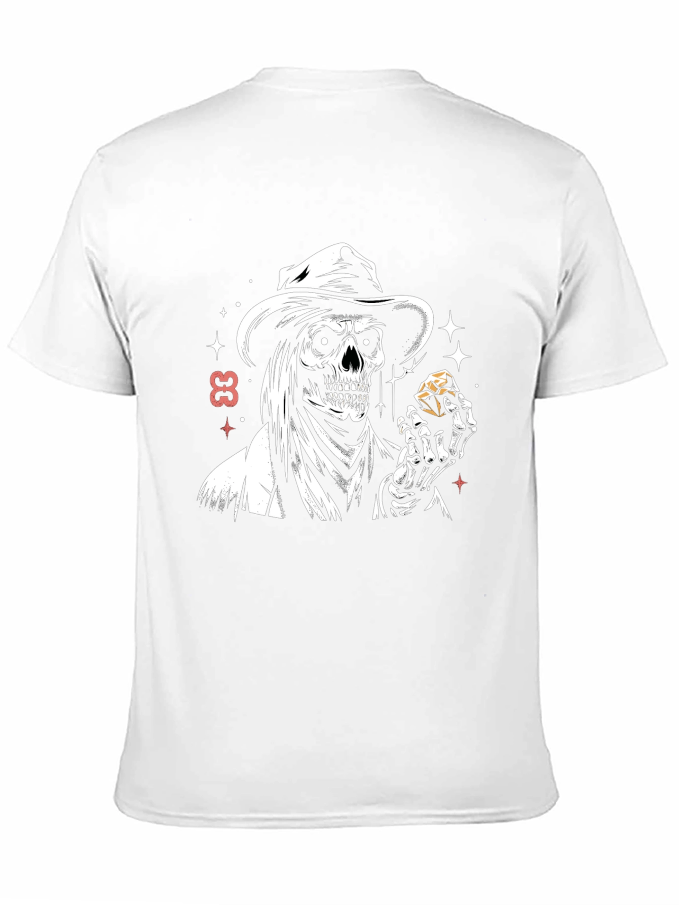 Skull Cowboy Graphic Tee