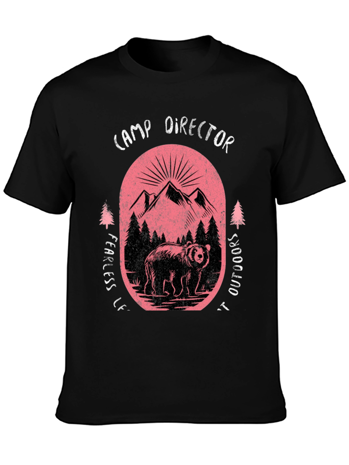 Camp Director Bear Graphic Tee