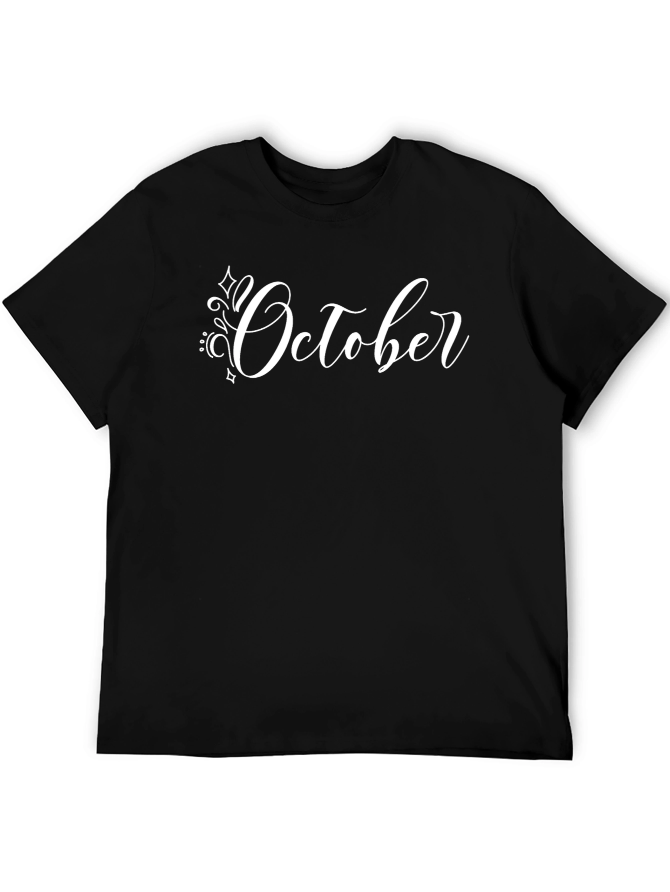 October T-Shirt - Stylish Month Design