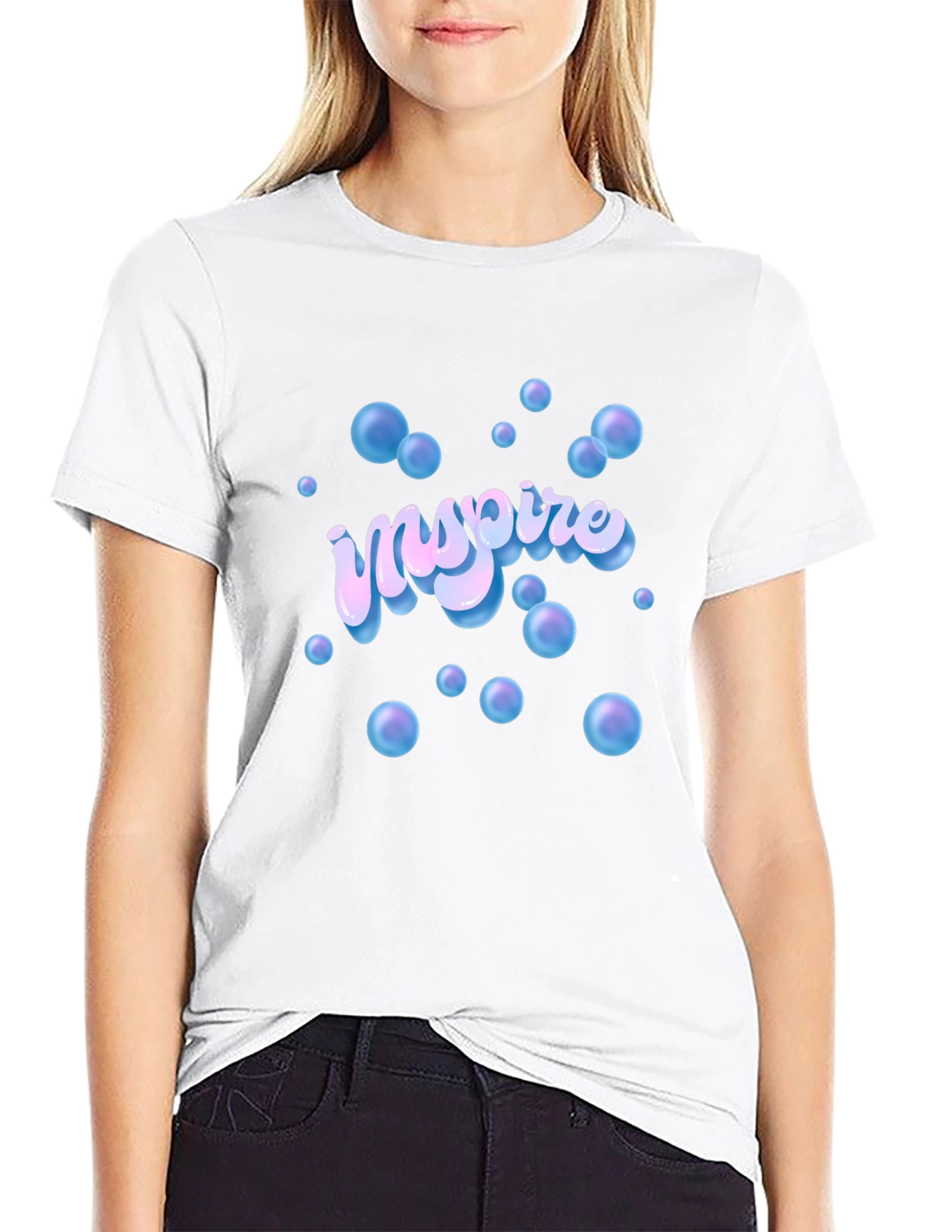 Inspire Bubble Graphic T-Shirt