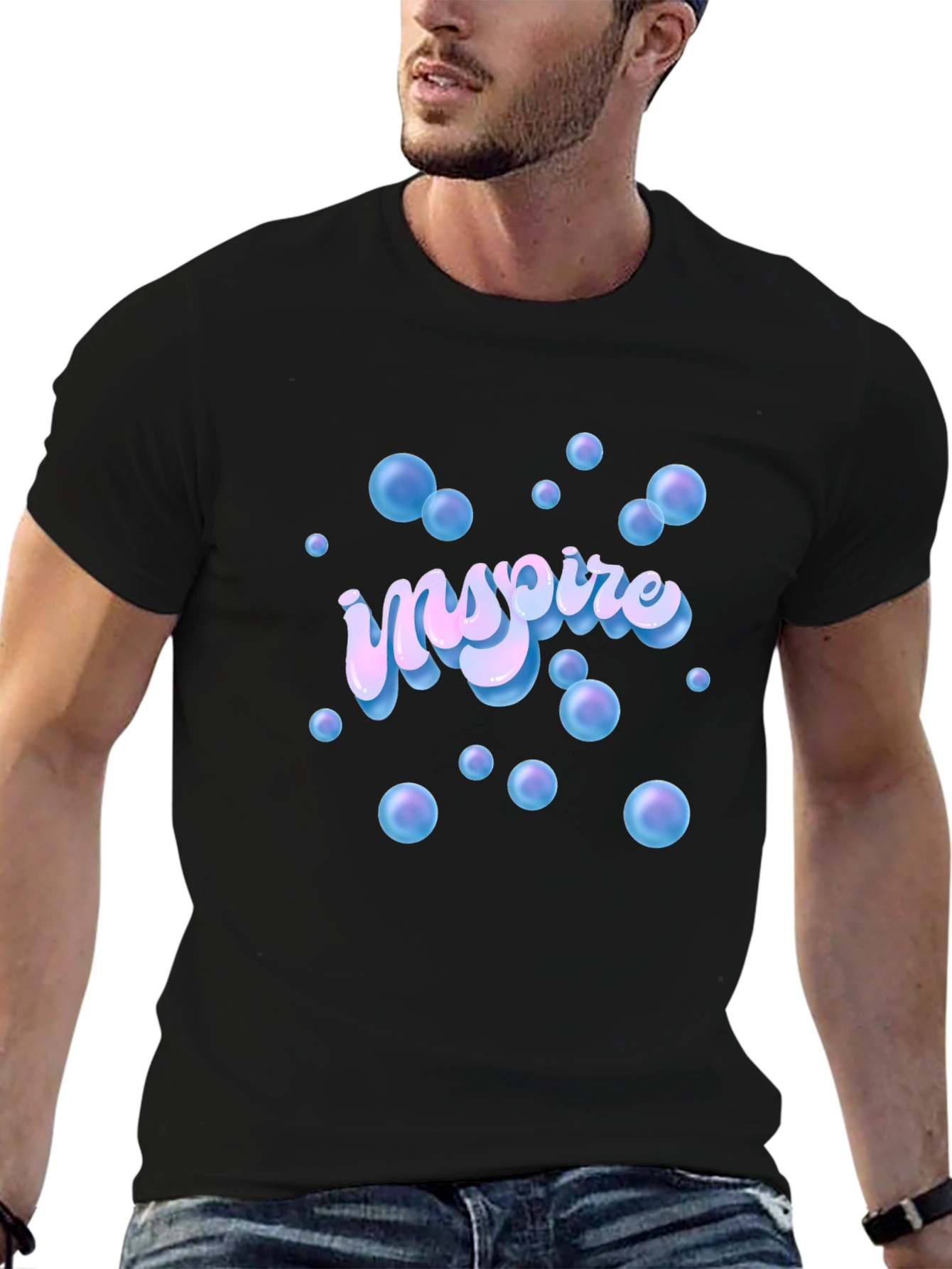 Inspire Bubble Graphic T-Shirt